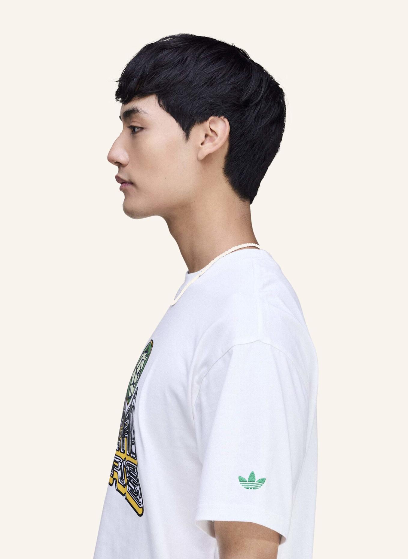 adidas Originals BRAIN DEAD T-SHIRT: WEISS