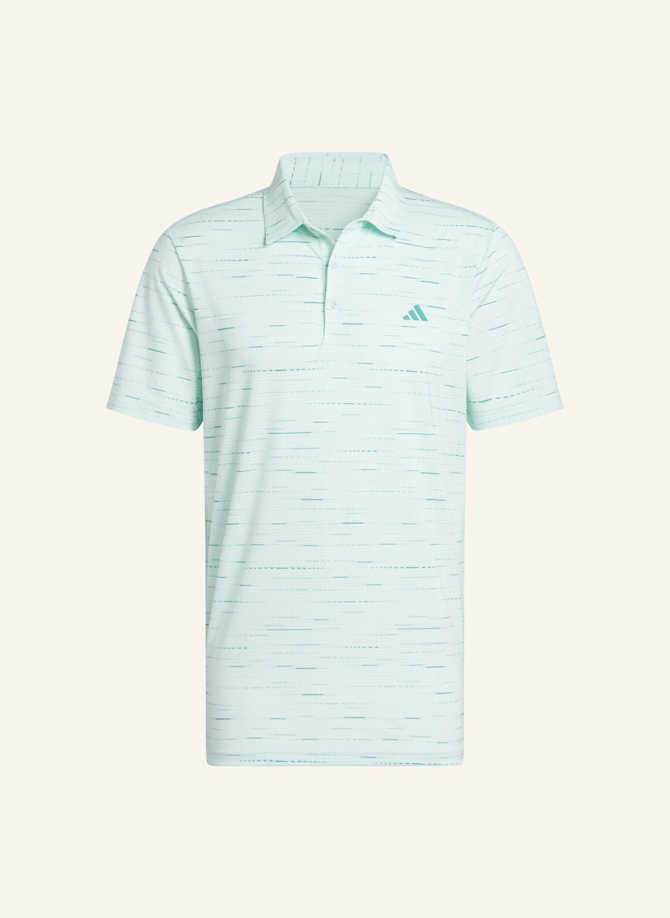 adidas ULTIMATE365 MESH GLIMMER PRINT POLOSHIRT: GRÜN