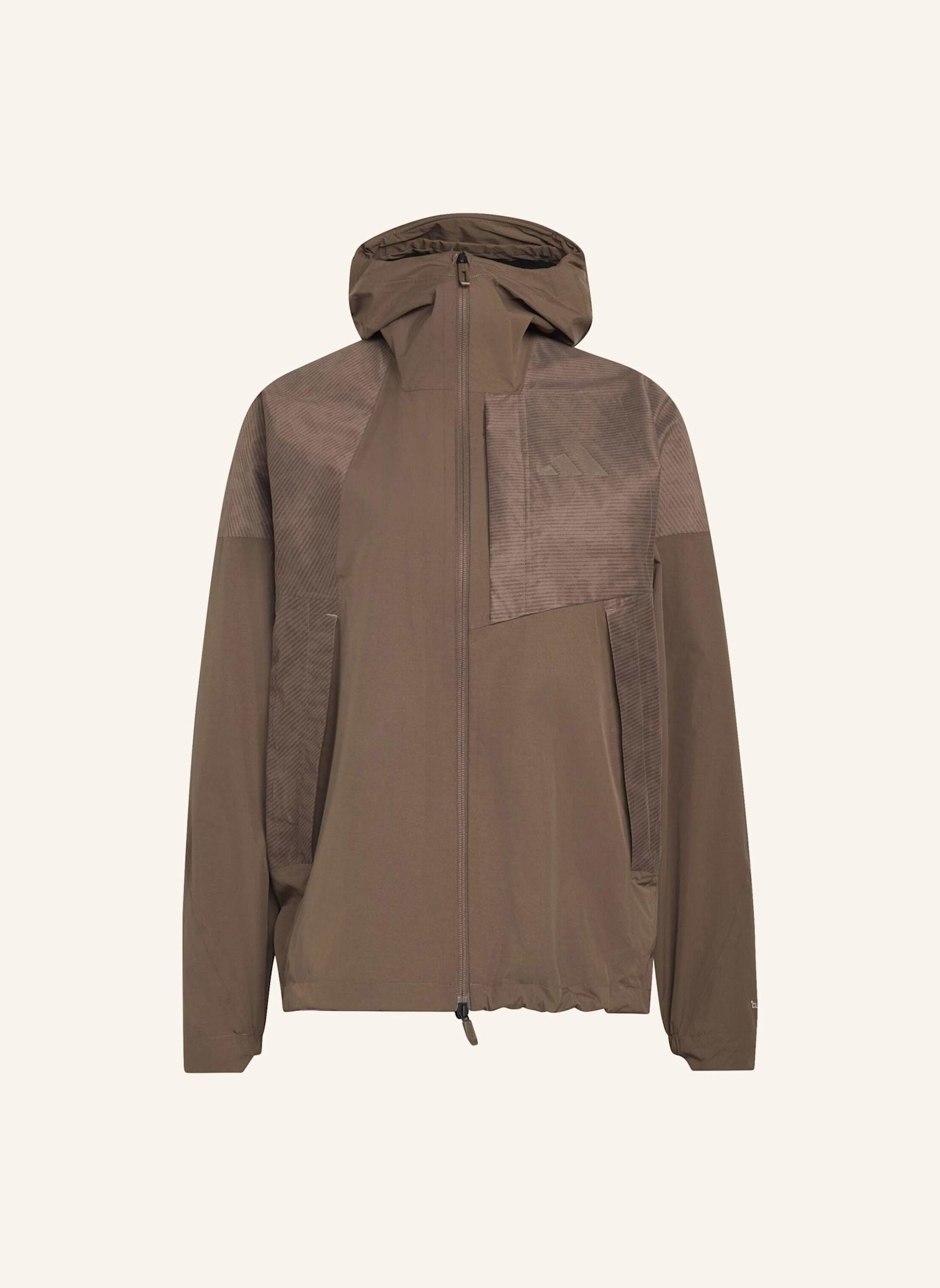 adidas TERREX TERREX XPERIOR 2.5 LAYER HYBRID PRIMEKNIT CLIMAPROOF JACKE: BRAUN