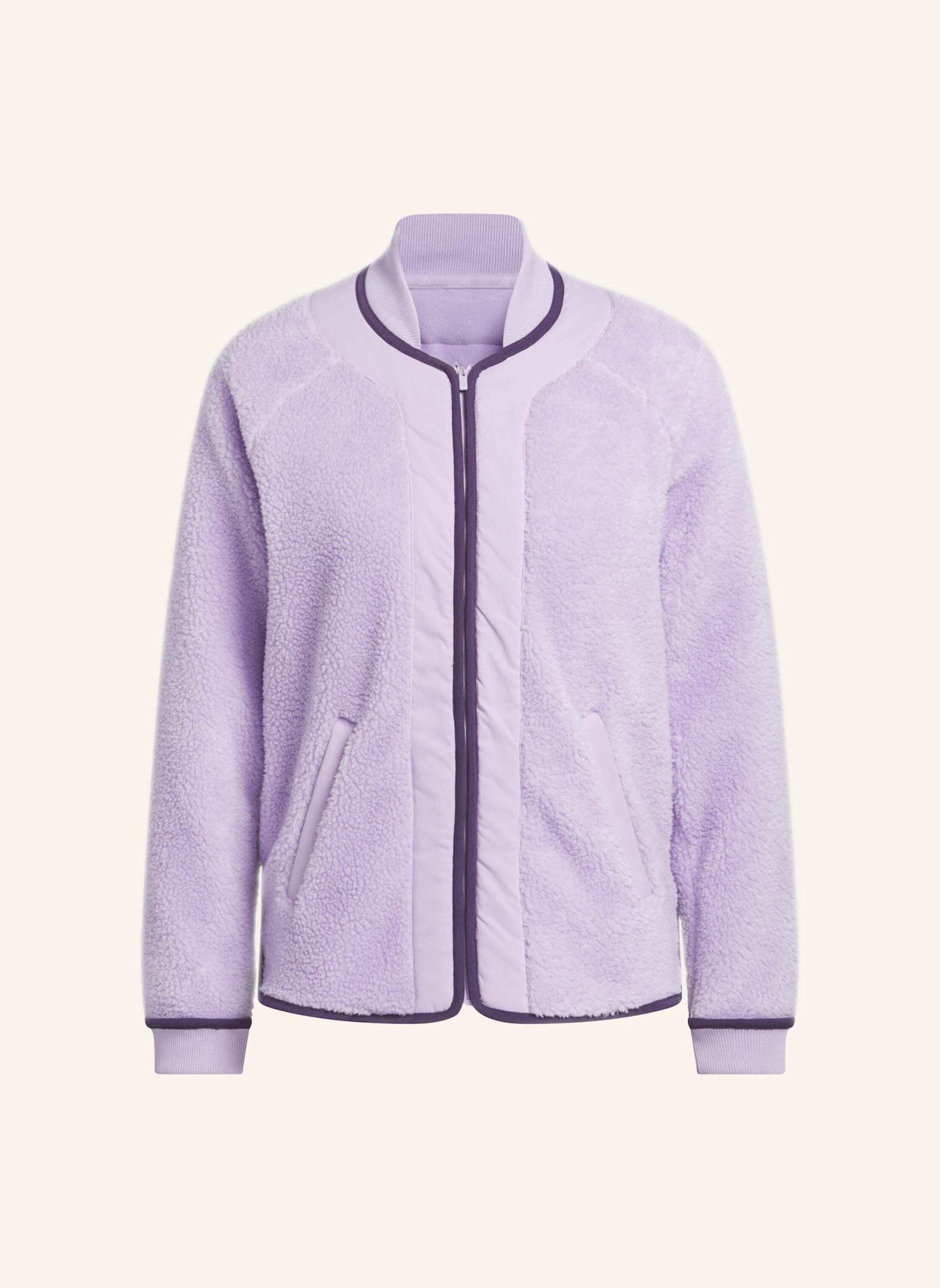 adidas GO-TO FLEECEJACKE: HELLLILA