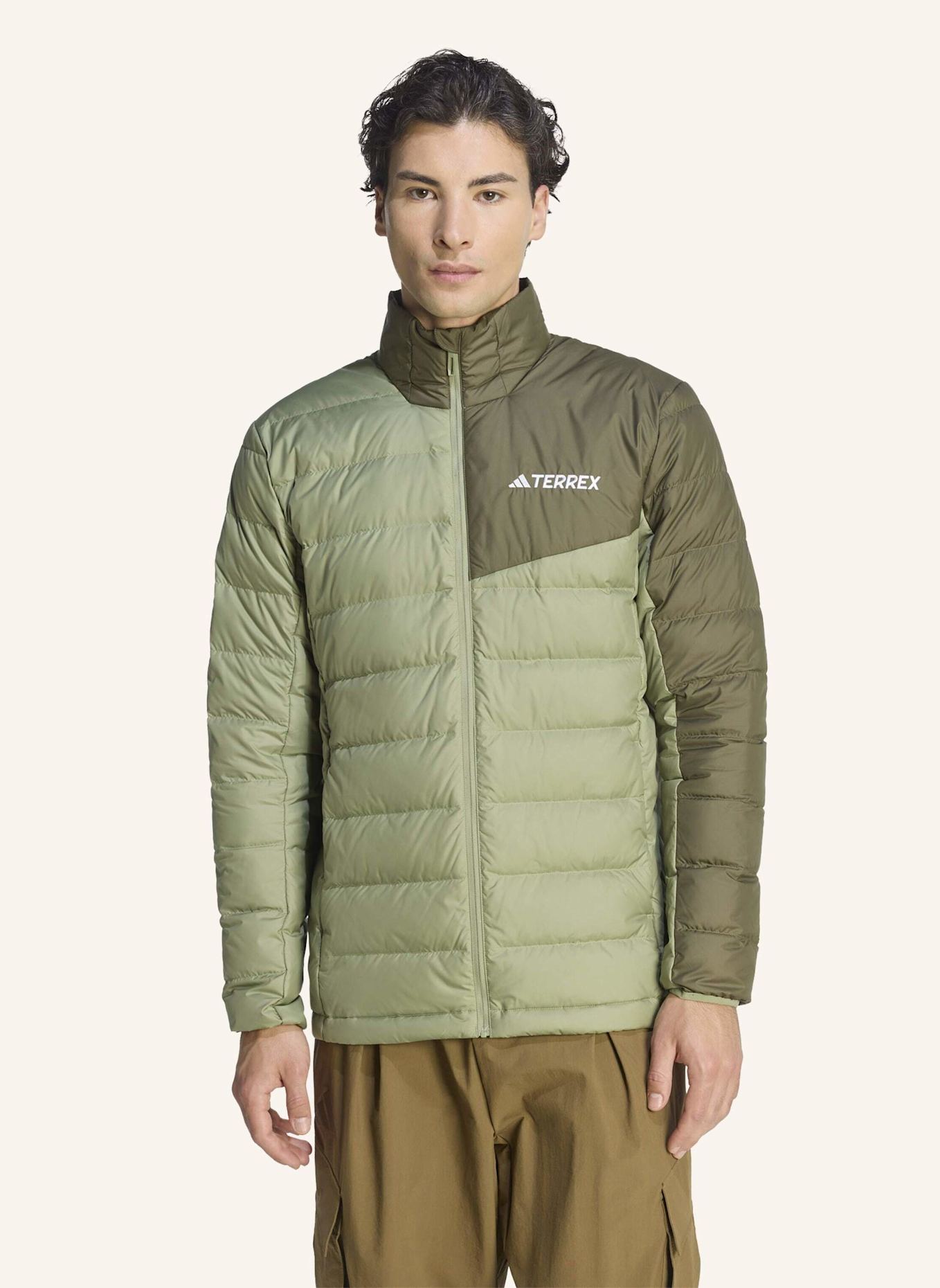 adidas TERREX TERREX MULTI LIGHT DOWN CLIMAWARM JACKE: GRÜN