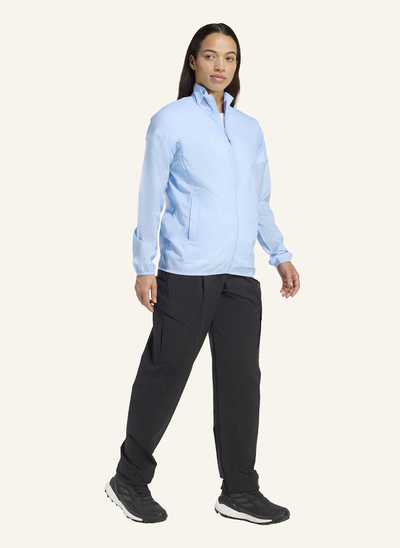 adidas TERREX TERREX MULTI CLIMA365 WINDWEAVE JACKE: BLAU