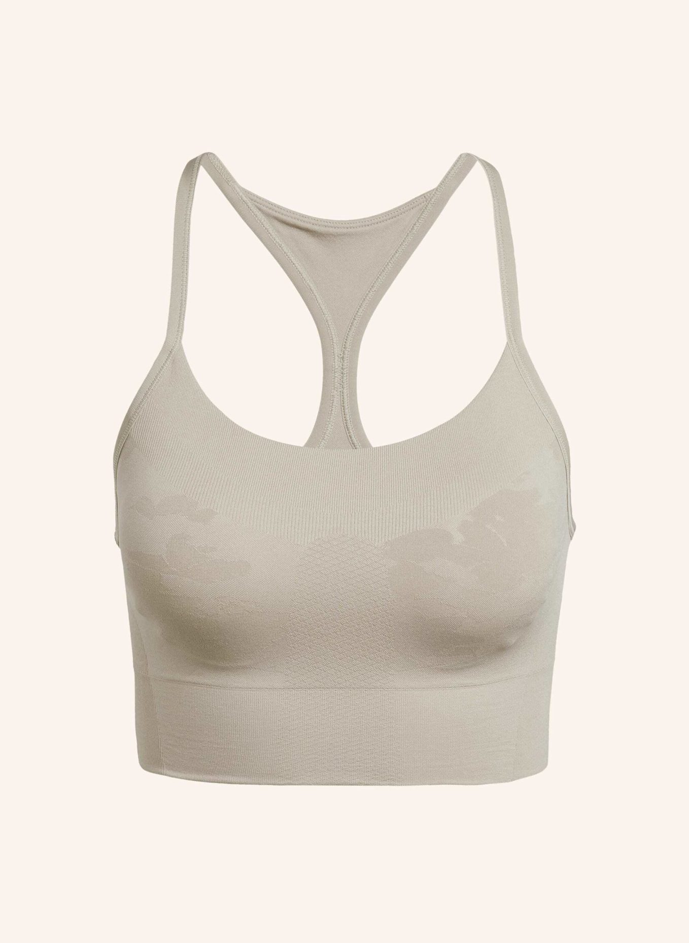 adidas by Stella McCartney ADIDAS BY STELLA MCCARTNEY TRUESTRENGTH SEAMLESS YOGA SPORT-BH: BEIGE