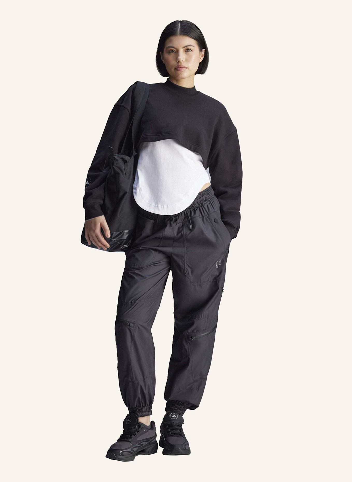 adidas by Stella McCartney ADIDAS BY STELLA MCCARTNEY ZIP TRAININGSHOSE: SCHWARZ