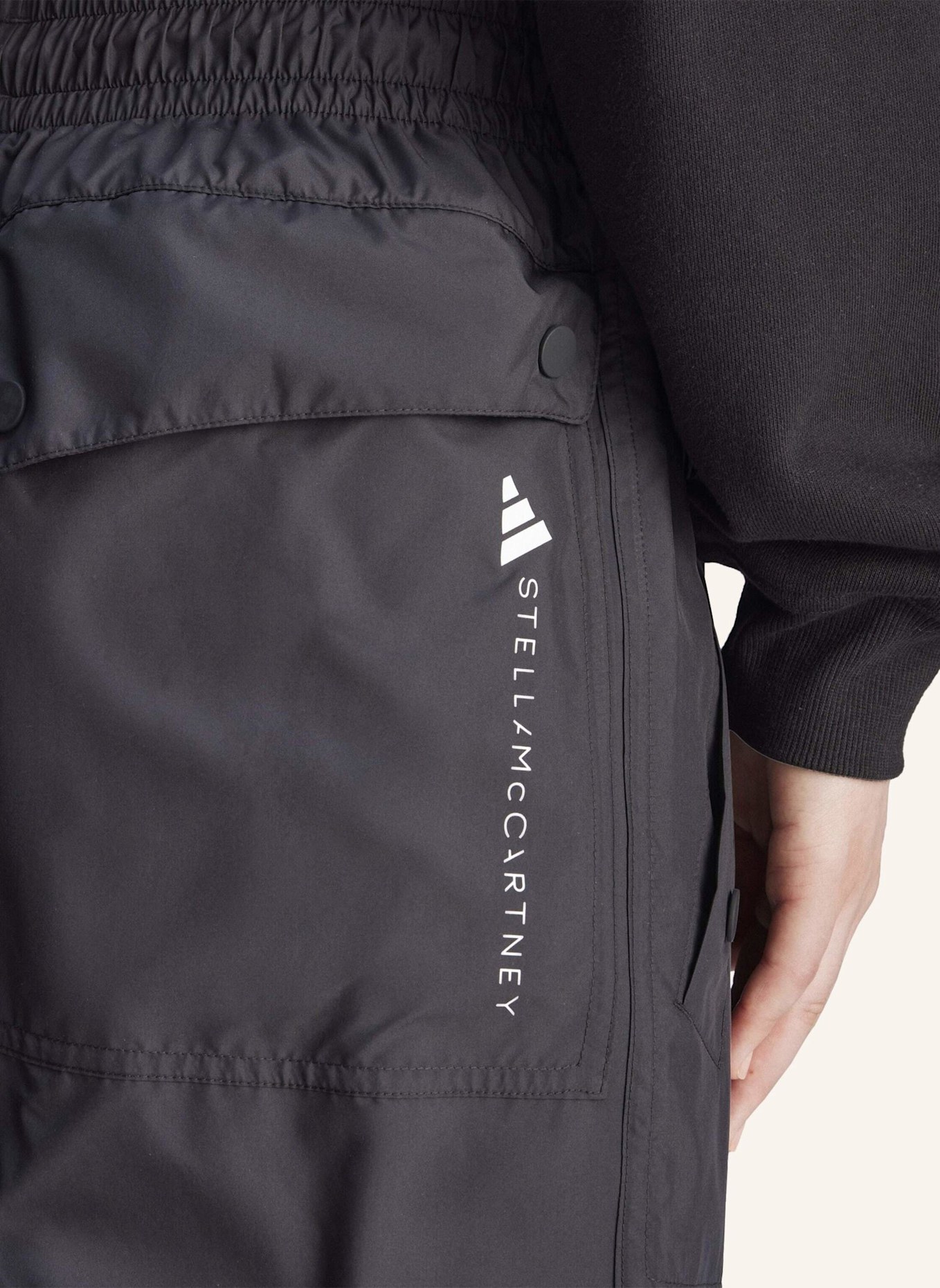 adidas by Stella McCartney ADIDAS BY STELLA MCCARTNEY ZIP TRAININGSHOSE: SCHWARZ