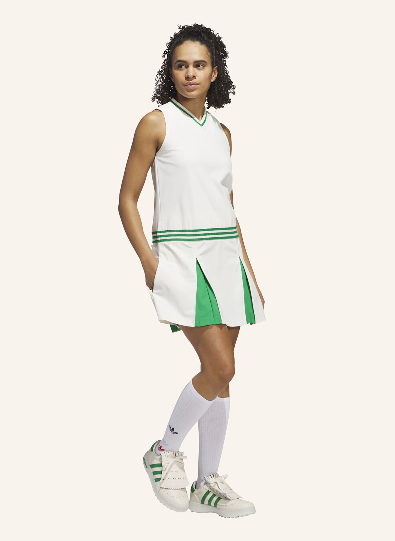 adidas ORIGINALS KLEID: WEISS