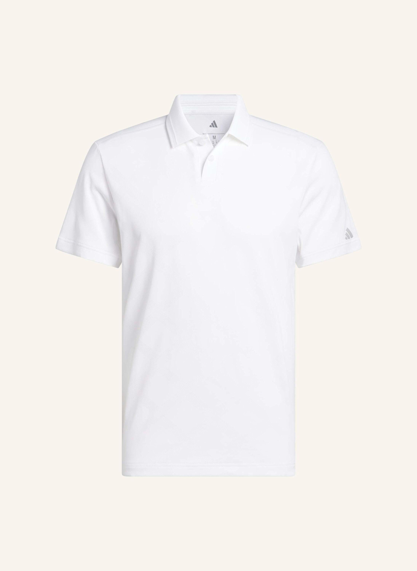 adidas ULTIMATE365 TOUR NYLON POLOSHIRT: WEISS