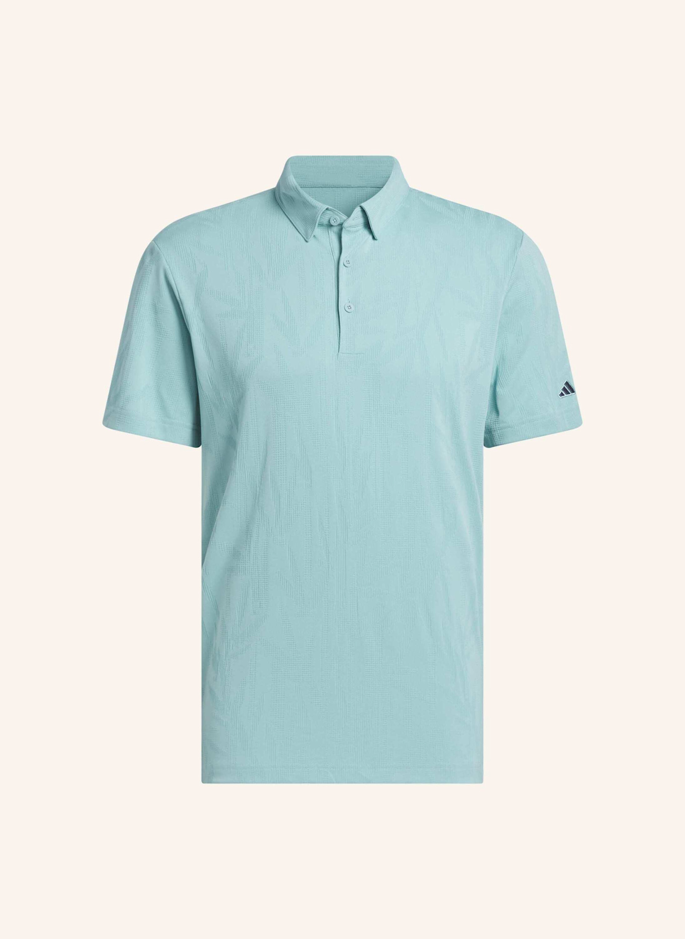 adidas STRUKTURIERTES POLOSHIRT: GRÜN