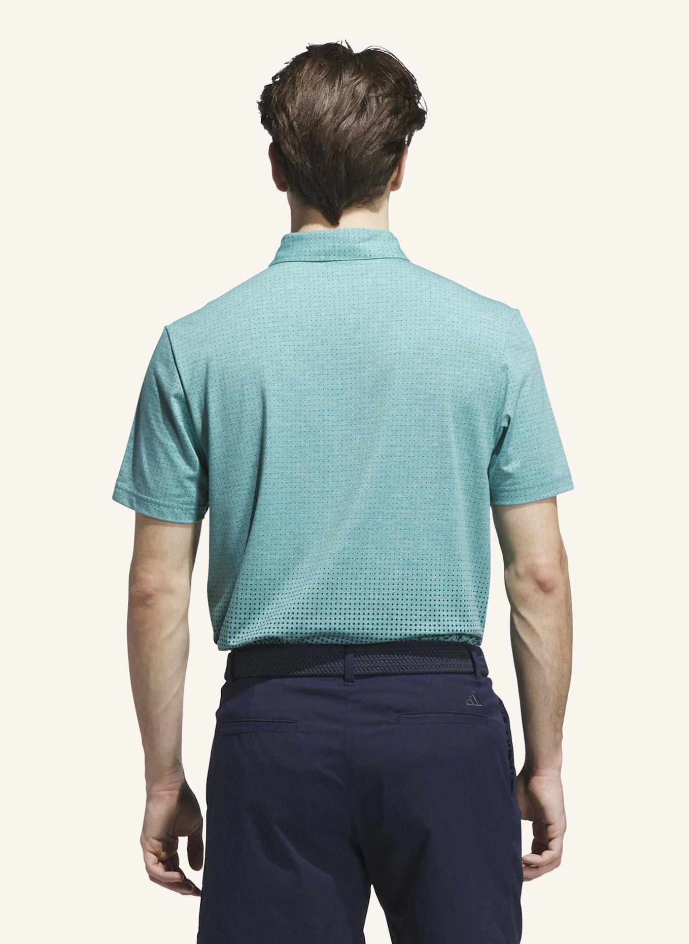 adidas GO-TO RISE PRINT POLOSHIRT: TÜRKIS