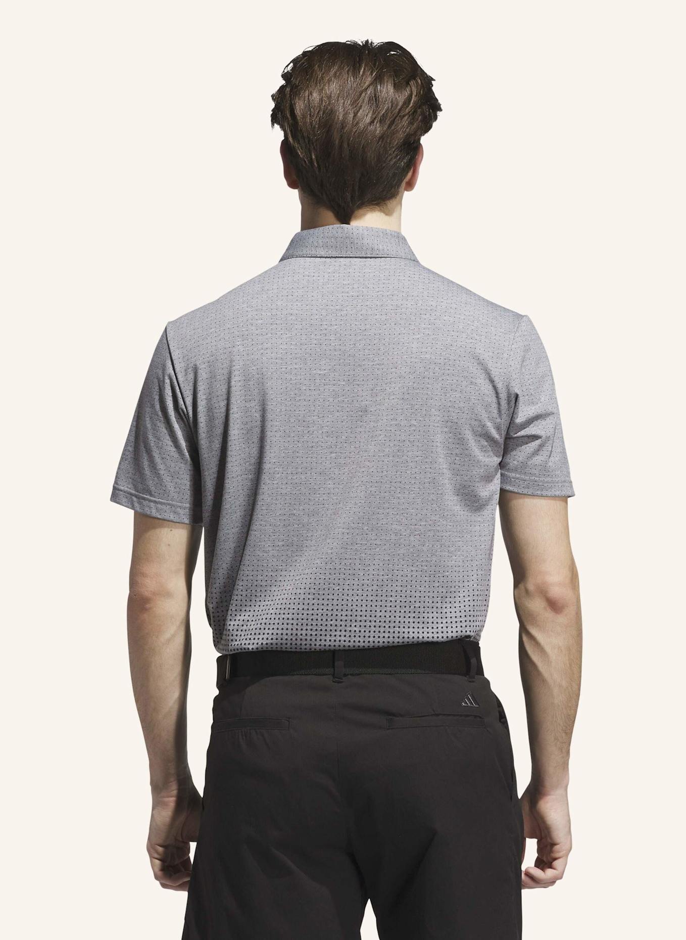 adidas GO-TO RISE PRINT POLOSHIRT: GRAU