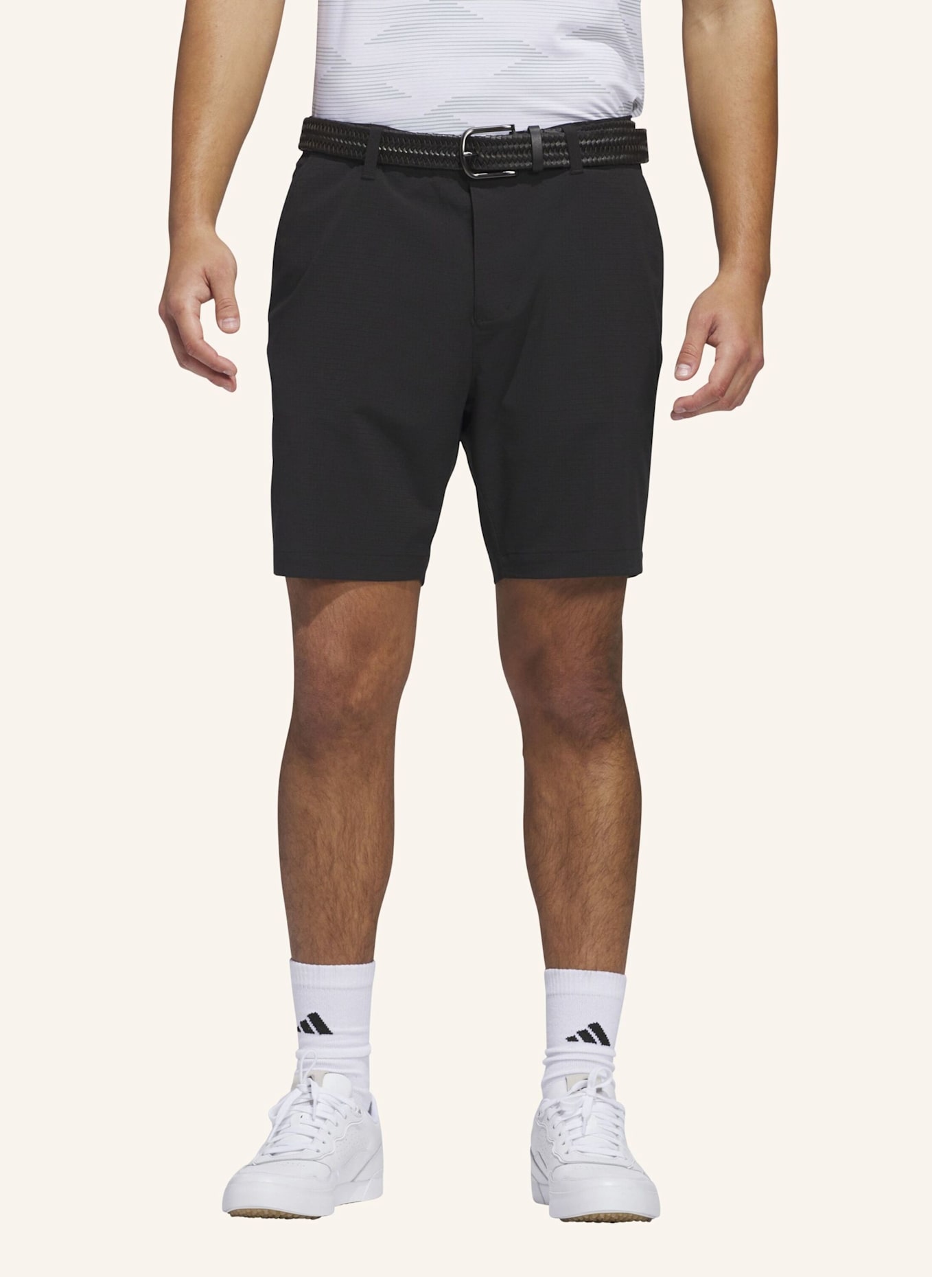 adidas ULTIMATE365 PULL-ON GOLF SHORTS: SCHWARZ