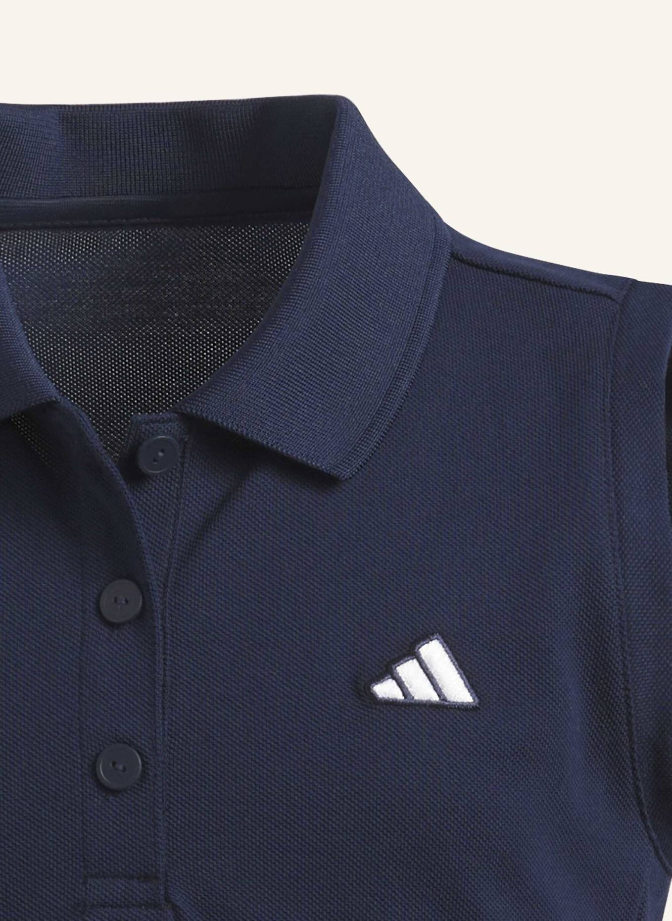 adidas PIQUÉ CLUB DRESS KIDS: BLAU
