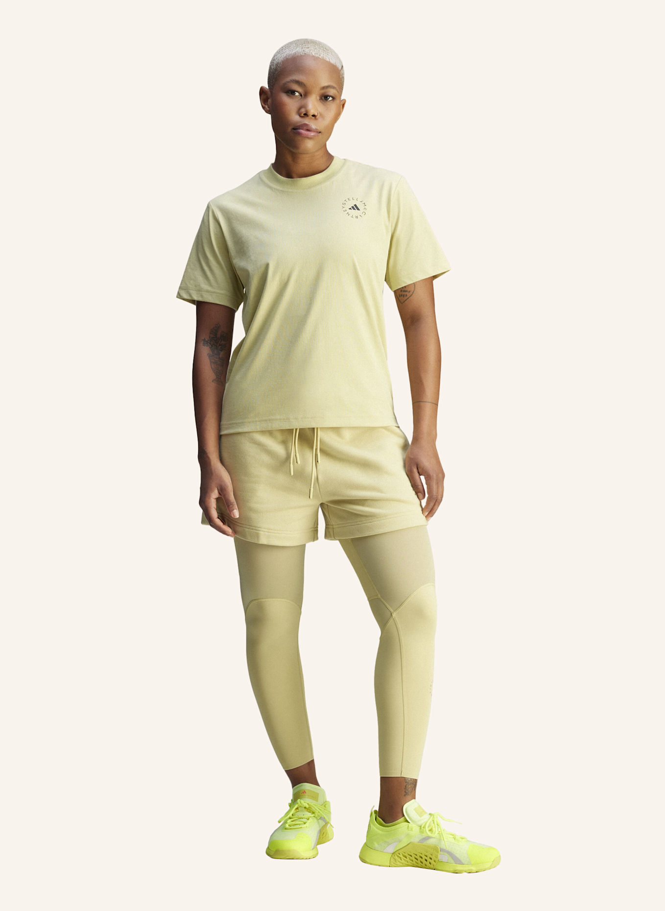 adidas by Stella McCartney T-Shirt ADIDAS BY STELLA MCCARTNEY REGULAR: GOLD