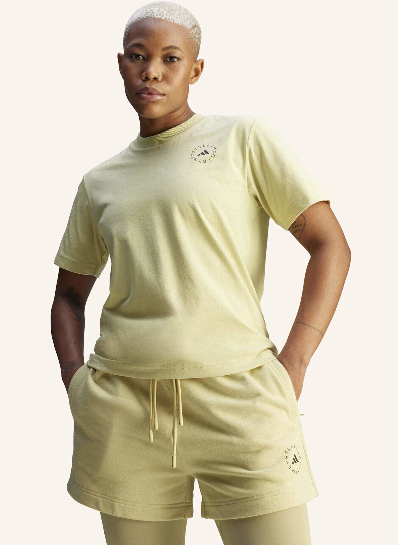 adidas by Stella McCartney T-Shirt ADIDAS BY STELLA MCCARTNEY REGULAR: GOLD