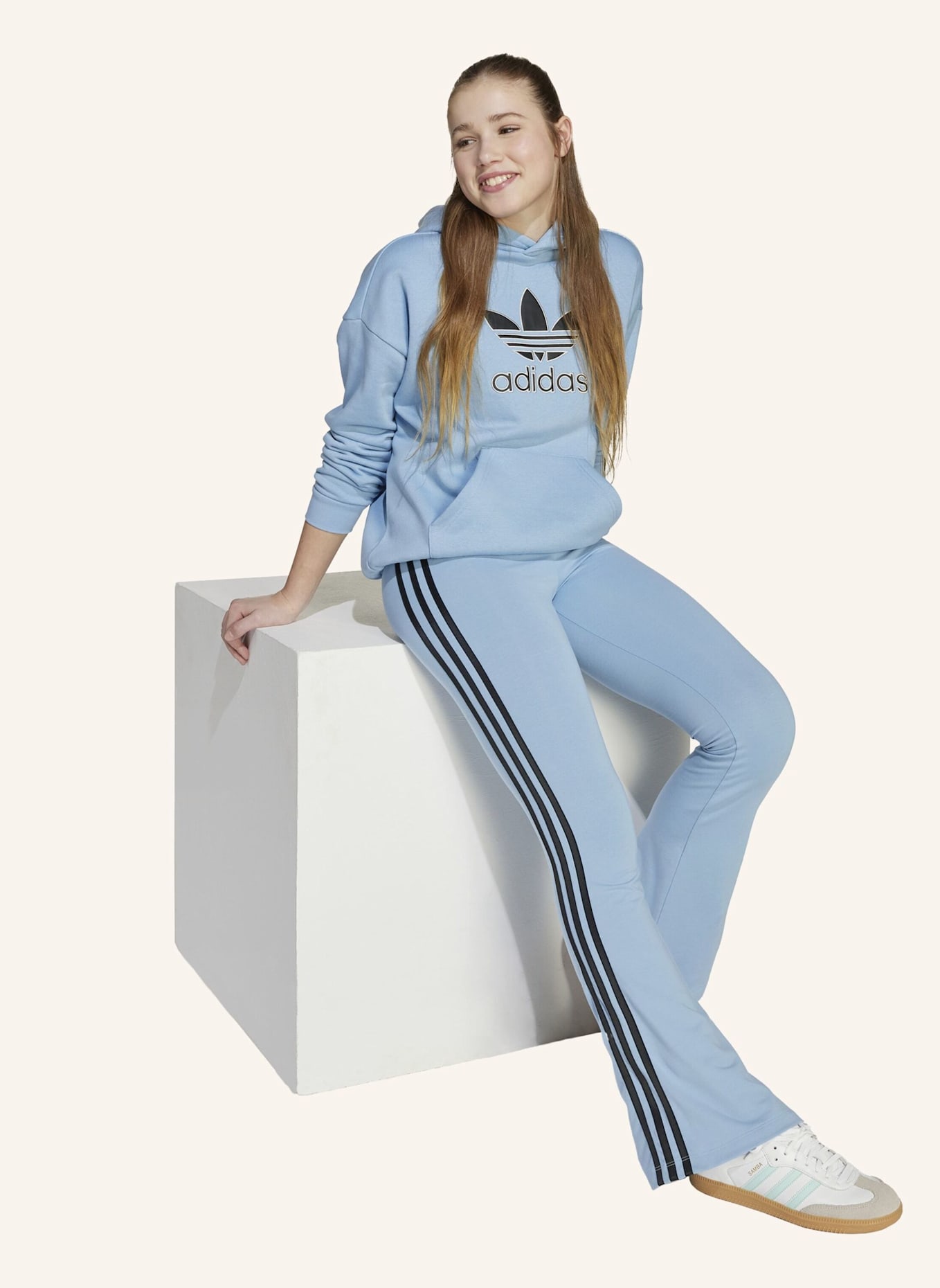 adidas Originals Leggings ADICOLOR: BLAU