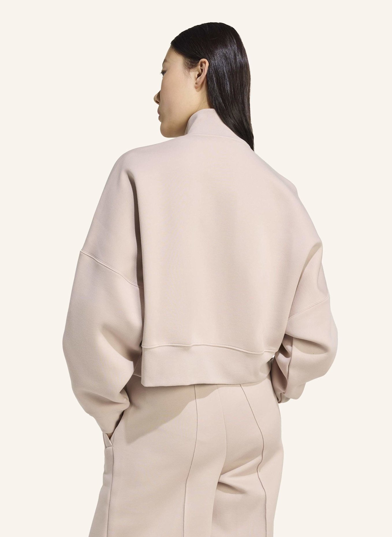 adidas Originals OFF PLACED 3-STREIFEN ZIP UP: BEIGE