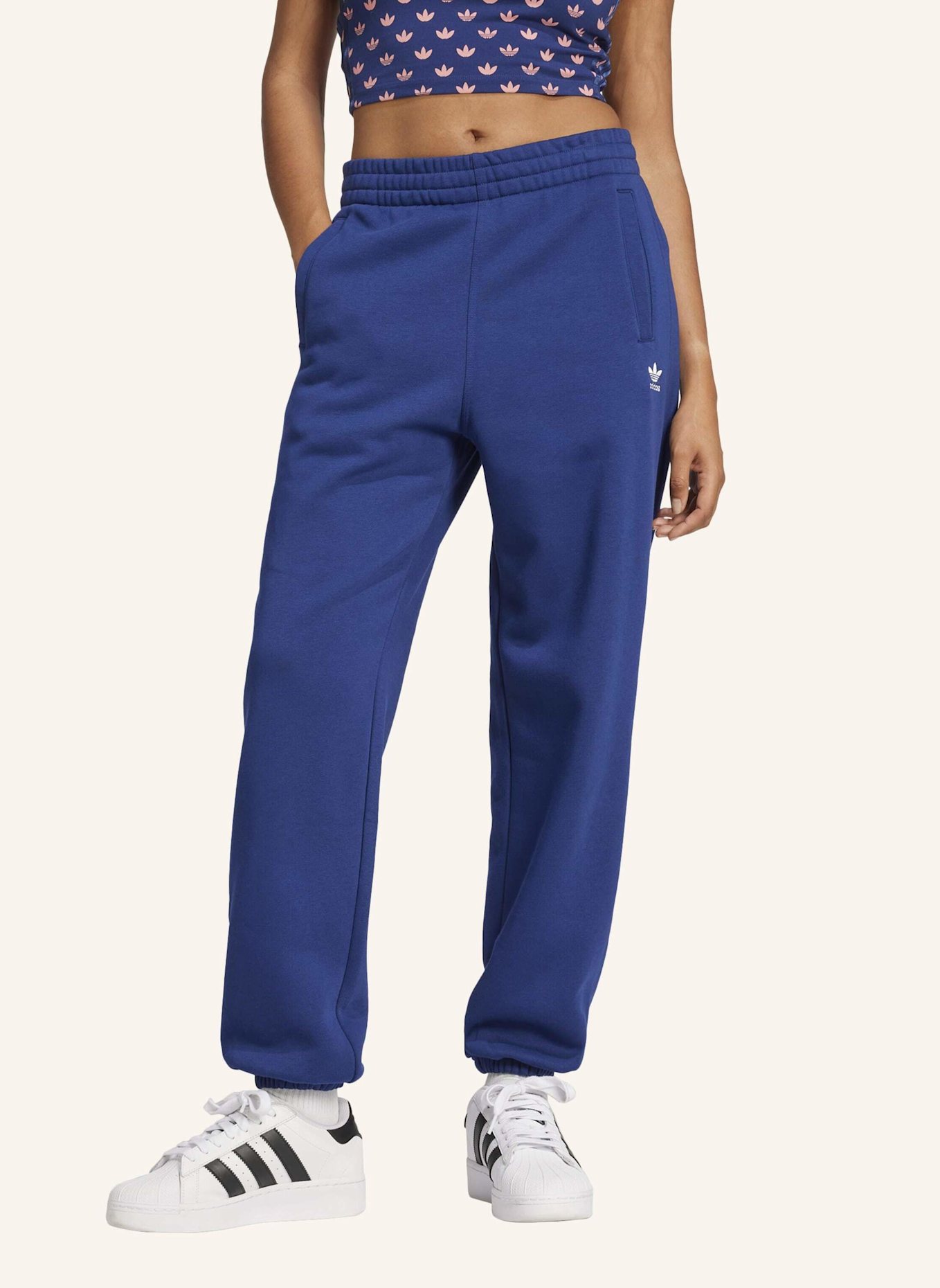 adidas Originals ESSENTIALS LOOSE JOGGINGHOSE: BLAU