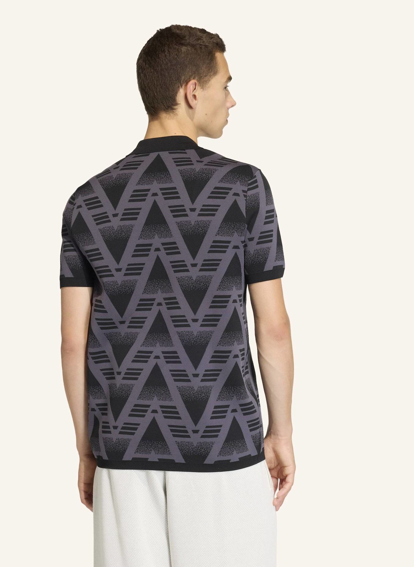 adidas Originals BRUISED BANANA FULLY FASHION KNIT-POLOSHIRT: SCHWARZ