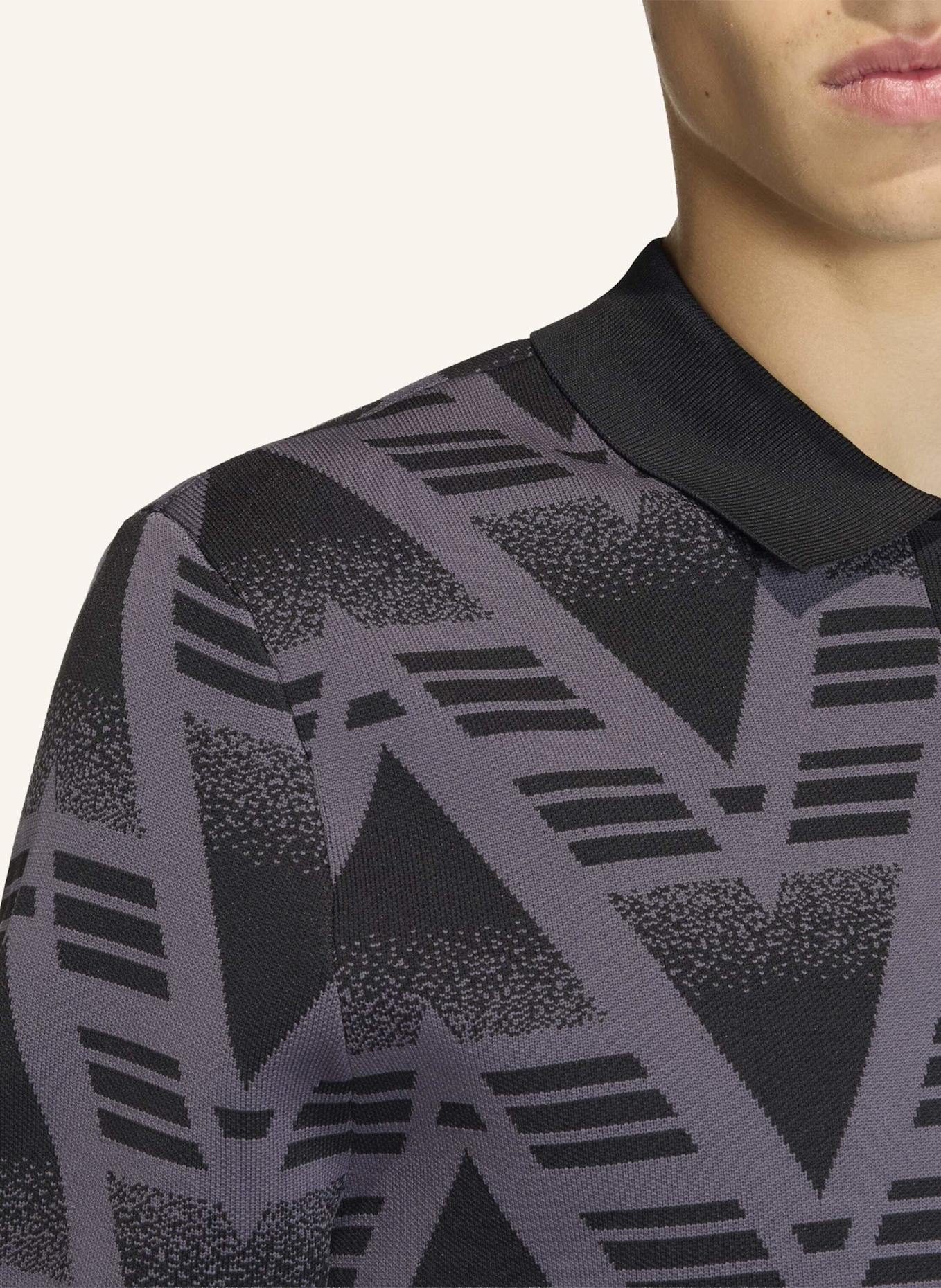 adidas Originals BRUISED BANANA FULLY FASHION KNIT-POLOSHIRT: SCHWARZ