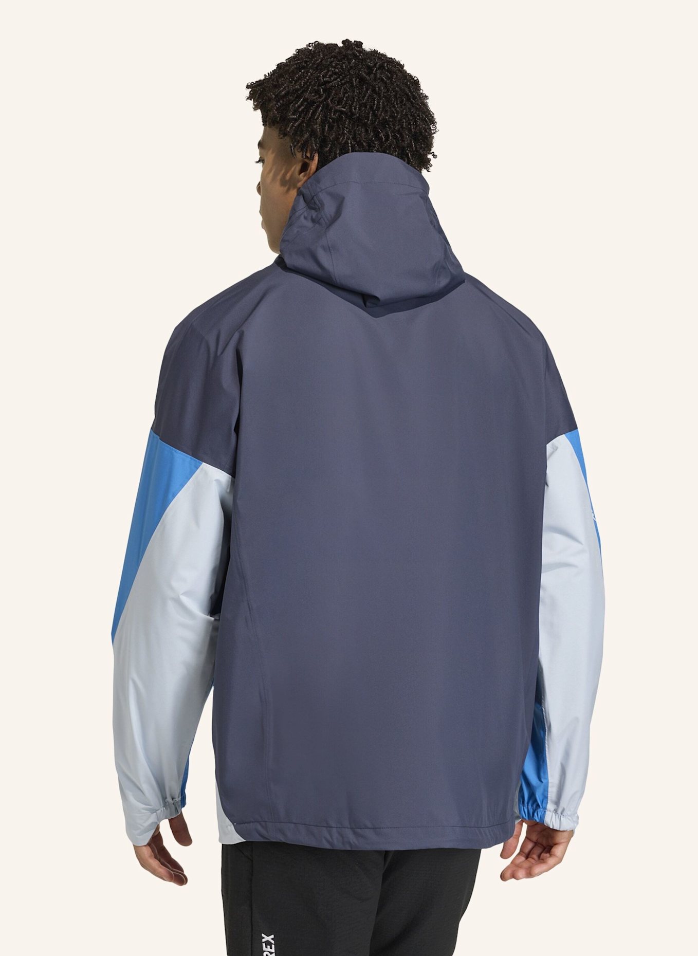 adidas TERREX TERREX XPLORIC 2.5 LAYER CLIMAPROOF ANORAK: BLAU