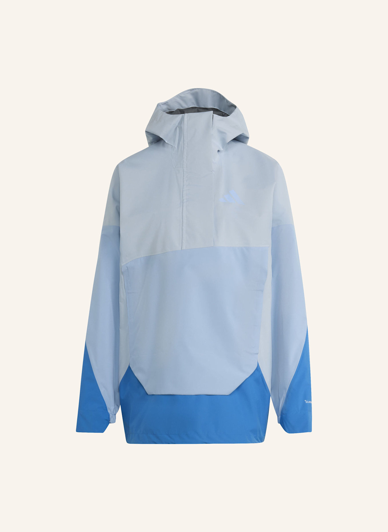 adidas TERREX TERREX XPLORIC 2.5 LAYER CLIMAPROOF ANORAK: BLAU