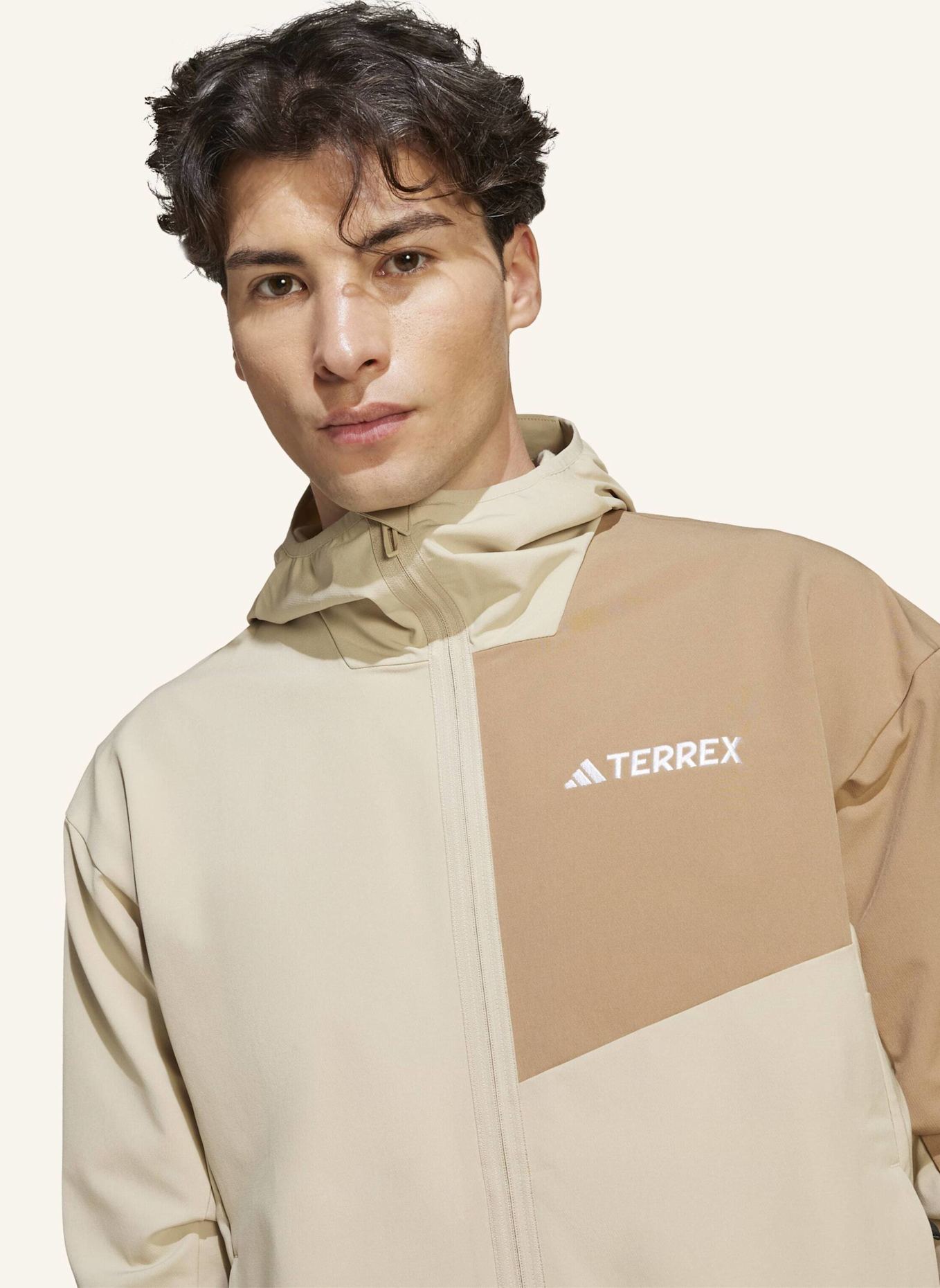 adidas TERREX Midlayer-Jacke TERREX MULTI: BEIGE