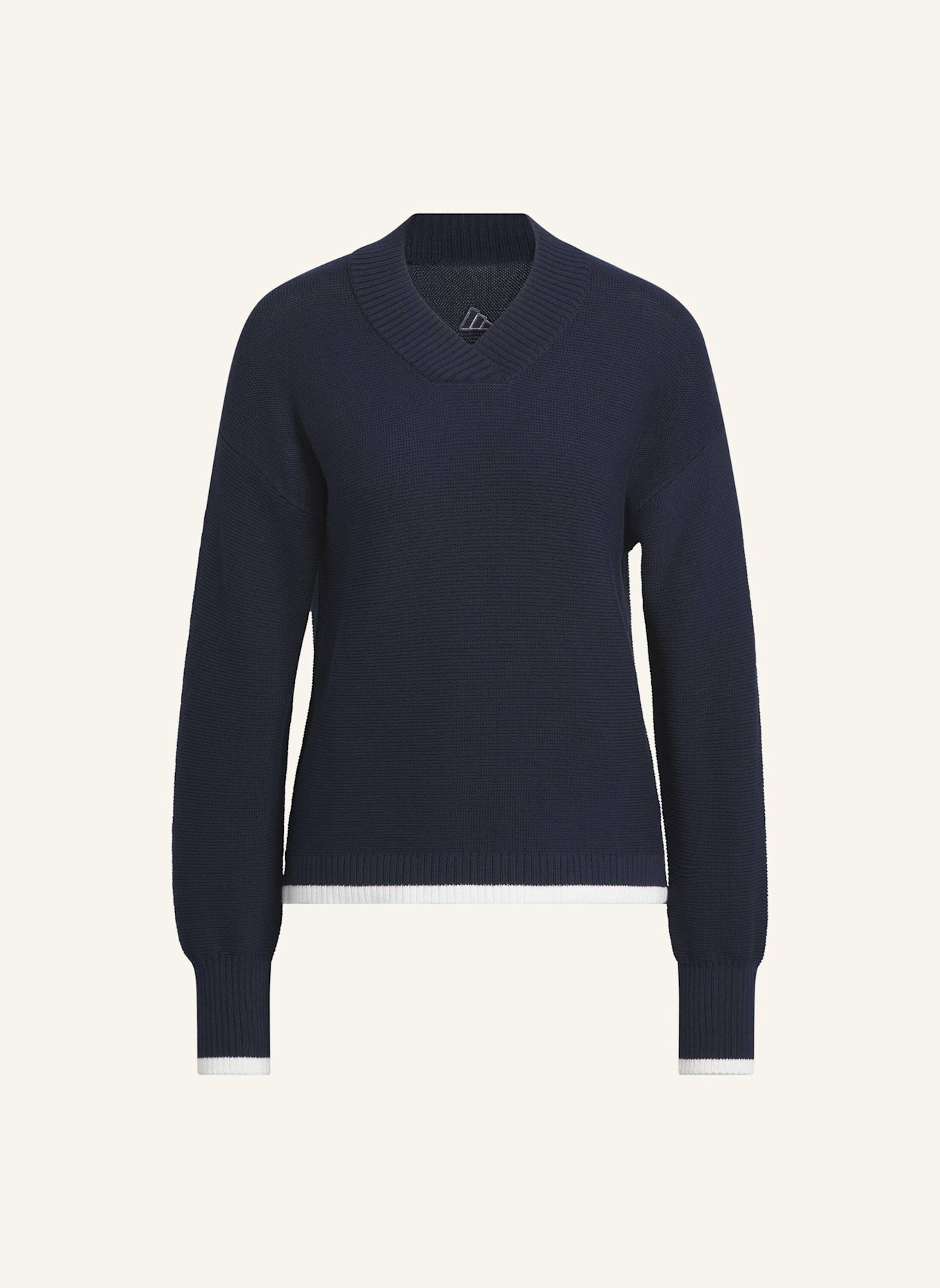 adidas ULTIMATE365 STRICKPULLOVER: BLAU