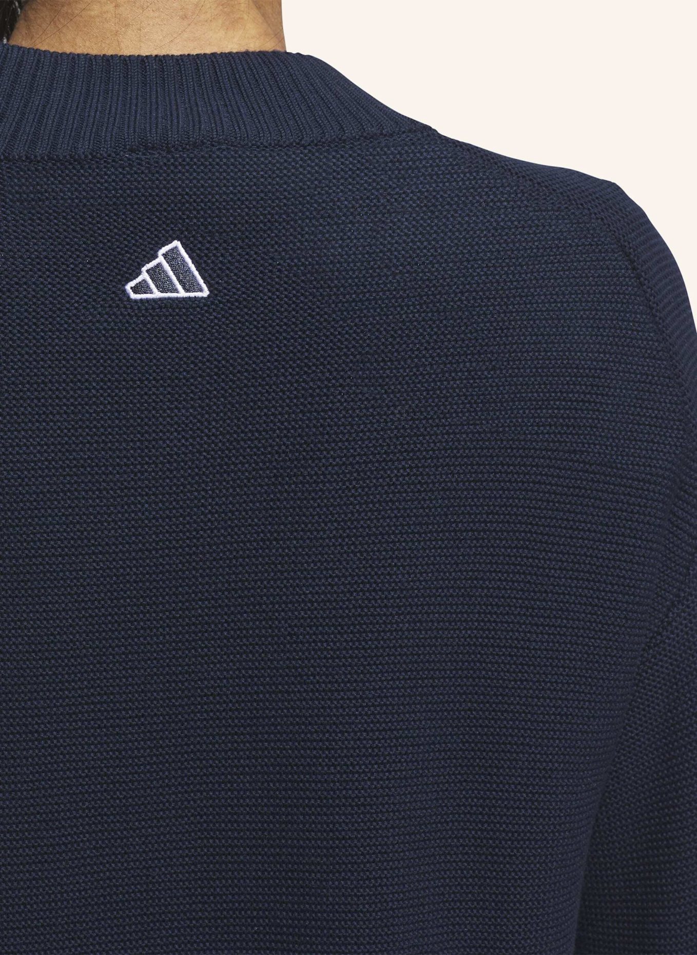 adidas ULTIMATE365 STRICKPULLOVER: BLAU