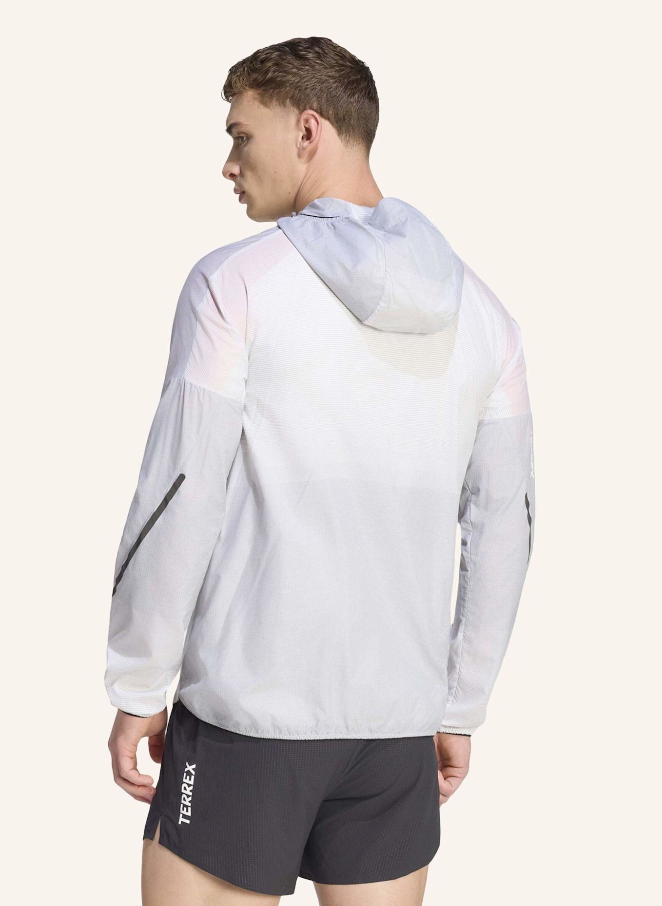 adidas TERREX TERREX XPERIOR CLIMA365 LIGHT WINDWEAVE JACKE: SCHWARZ/ WEISS