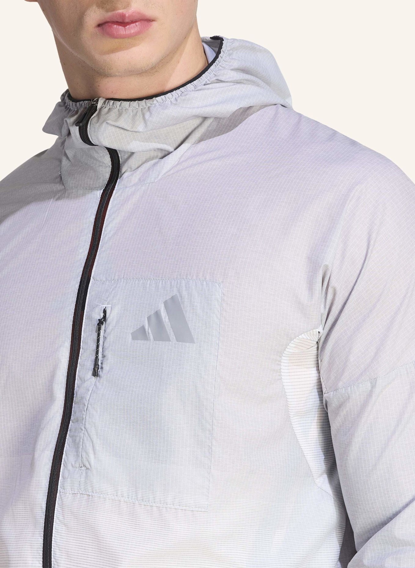 adidas TERREX TERREX XPERIOR CLIMA365 LIGHT WINDWEAVE JACKE: SCHWARZ/ WEISS