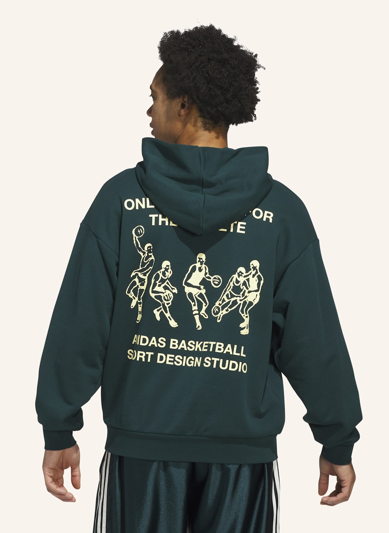 adidas Originals ONLY THE BEST FOR THE ATHLETE HOODIE: GRÜN