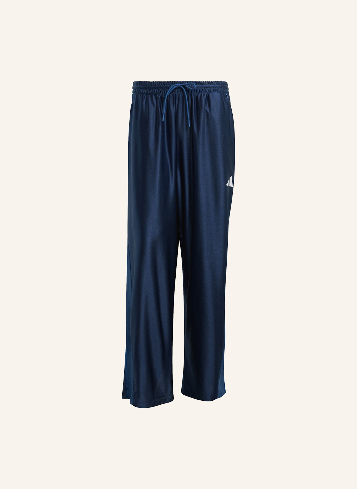 adidas GLÄNZENDE STADIUM TRIKOTHOSE: BLAU/ WEISS