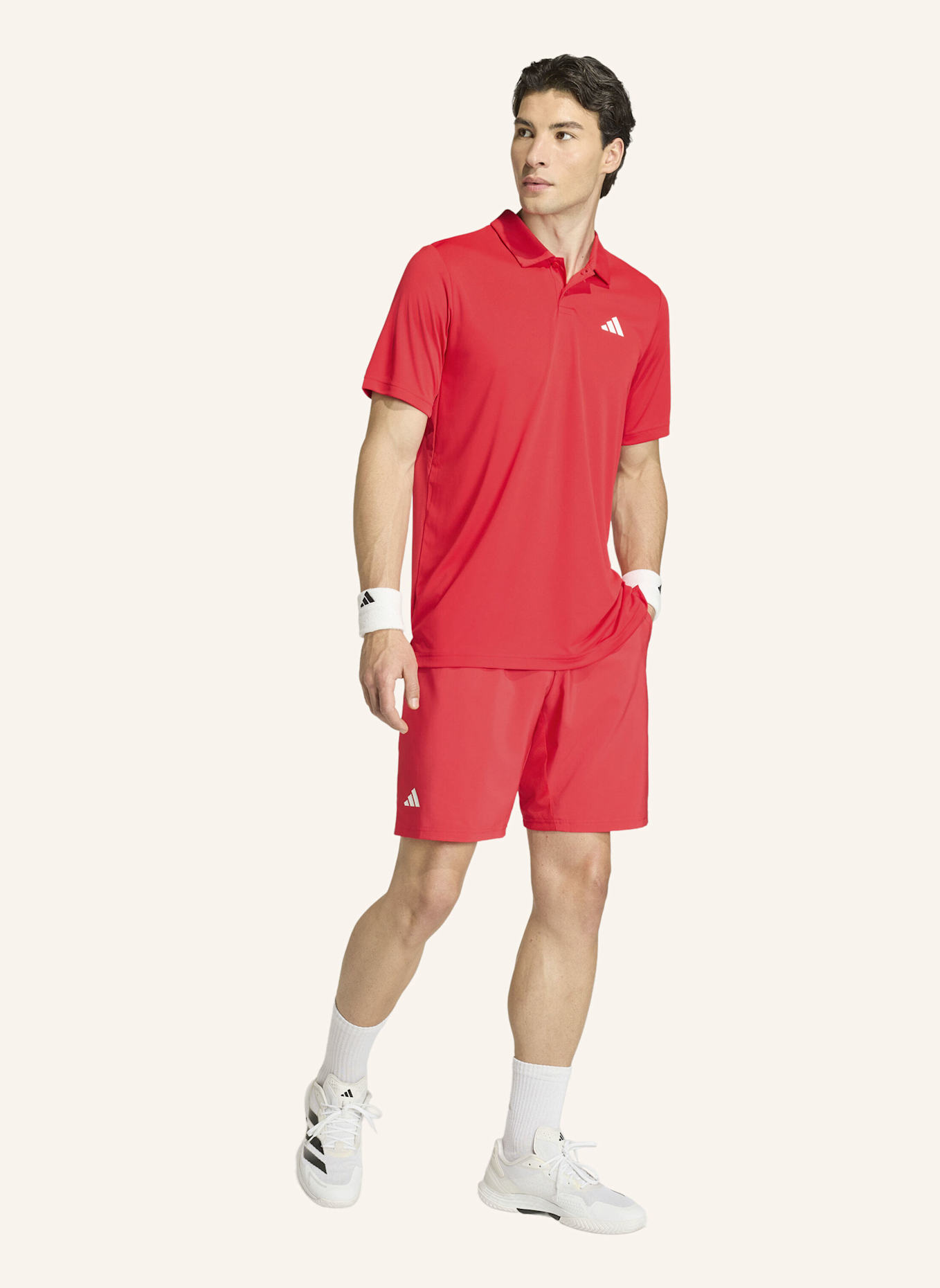 adidas Funktions-Poloshirt CLUB: ROT