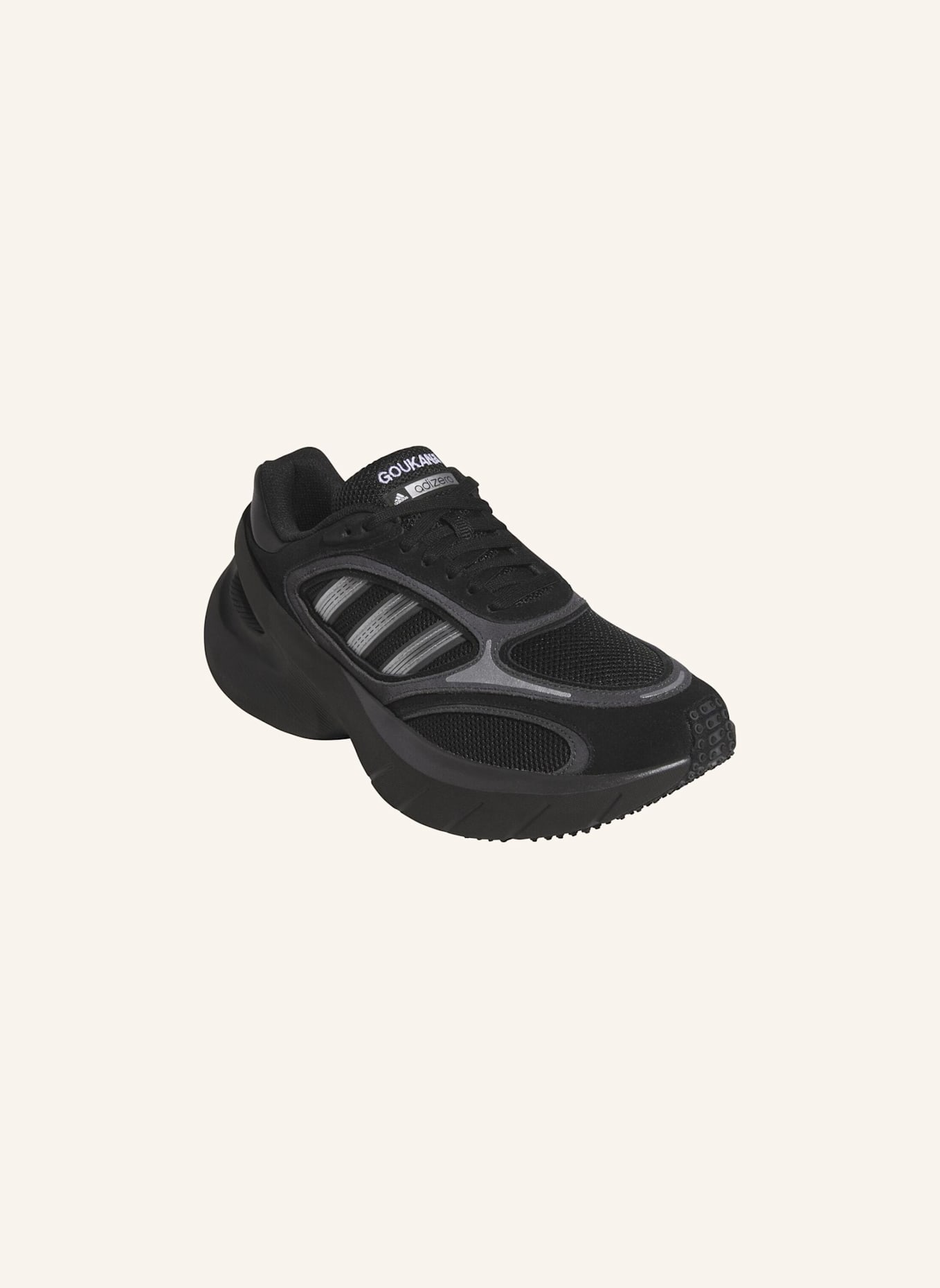 adidas Originals ADIZERO GOUKANA: SCHWARZ/ WEISS