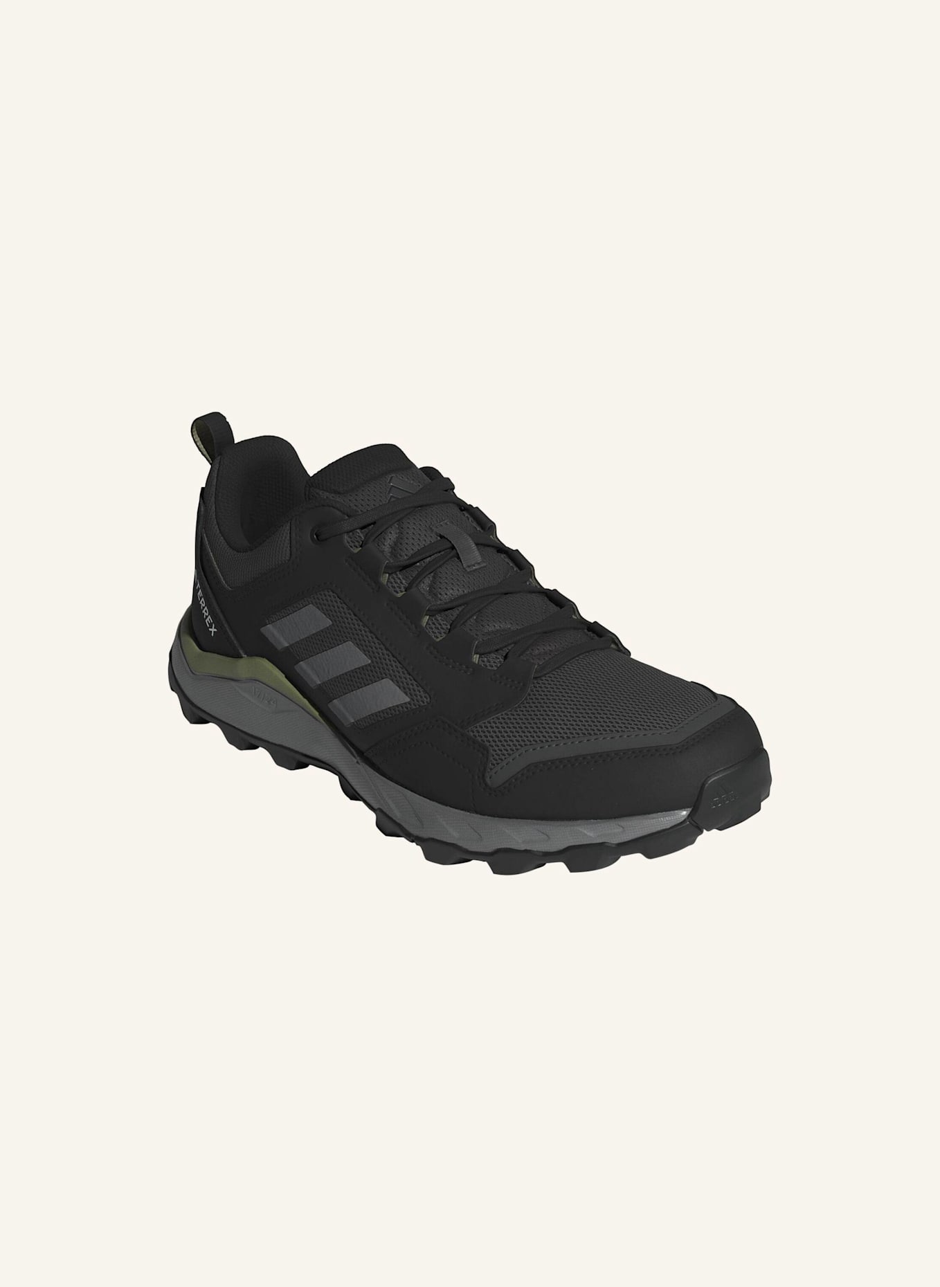 adidas TERREX TRACEROCKER 2.0 TRAILRUNNING-SCHUH: SCHWARZ/ GRAU/ GRÜN