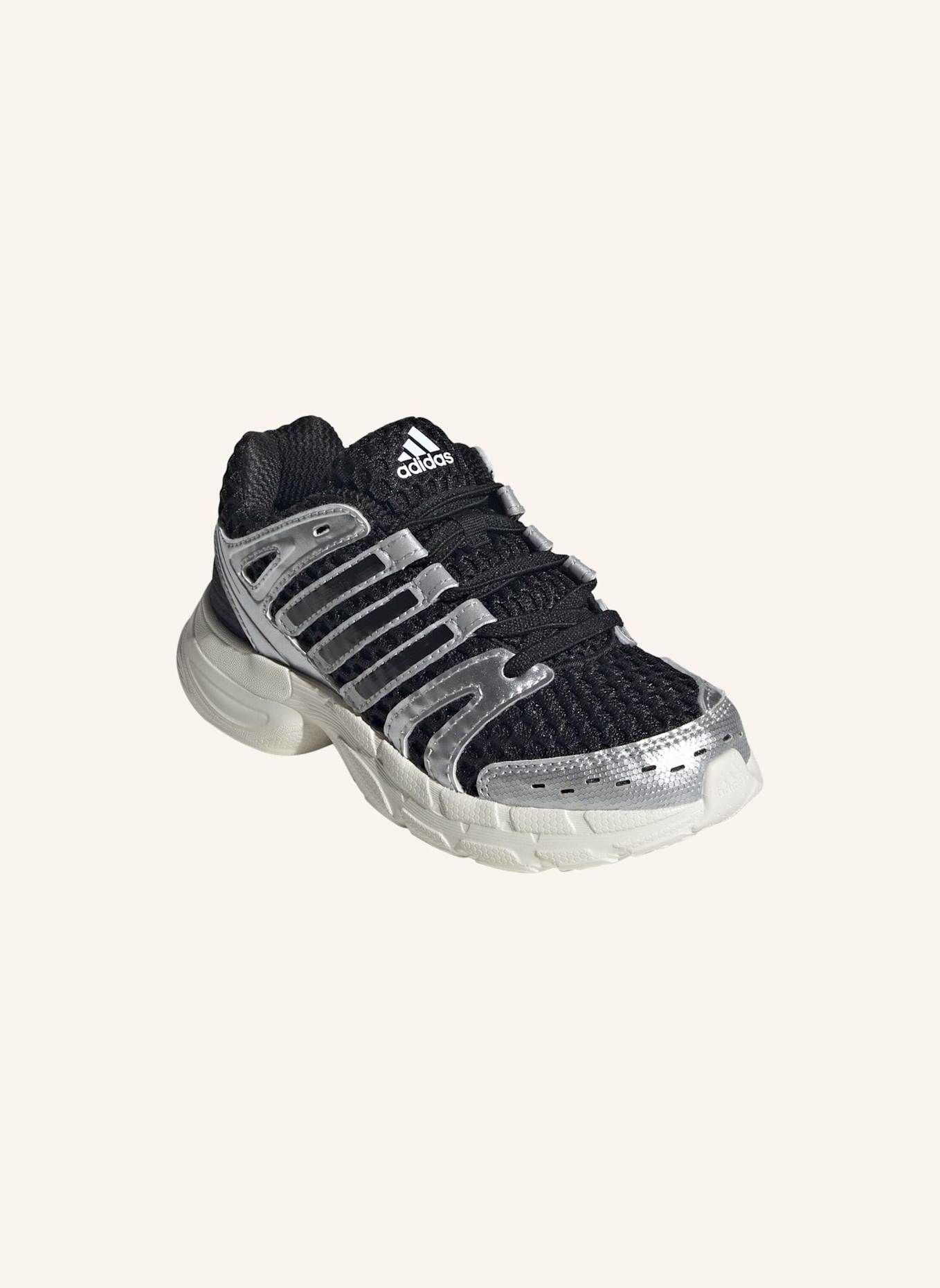 adidas Originals ADISTAR CONTROL 5 ELASTIC LACE SCHUH: SCHWARZ/ SILBER/ GRAU