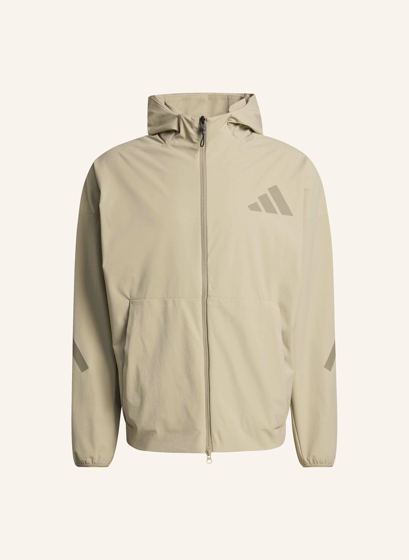 adidas ADIDAS Z.N.E. WOVEN TRAININGSJACKE: BRAUN