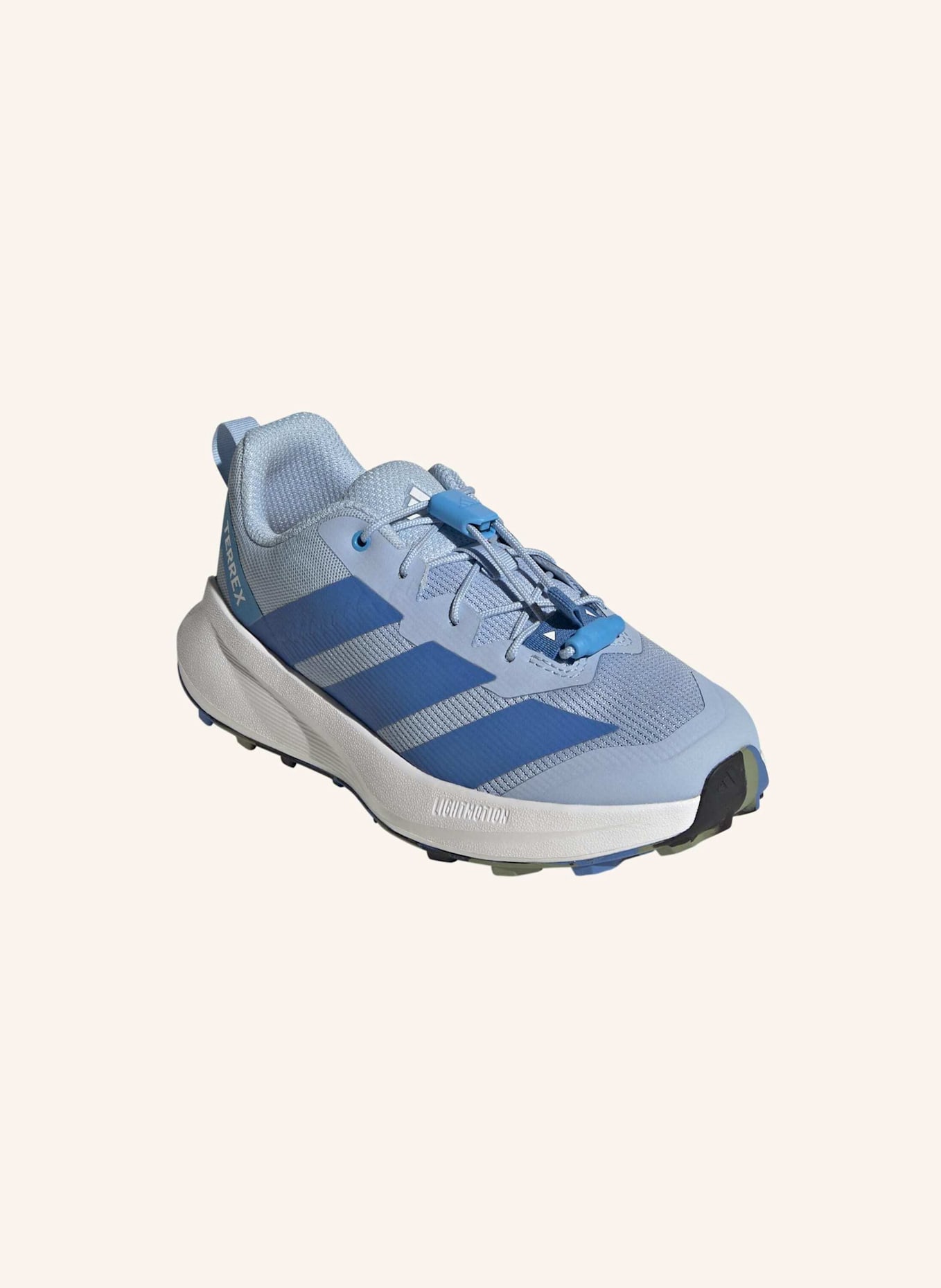 adidas TERREX TERREX AGRAVIC KIDS TRAILRUNNING-SCHUH: BLAU/ GRÜN