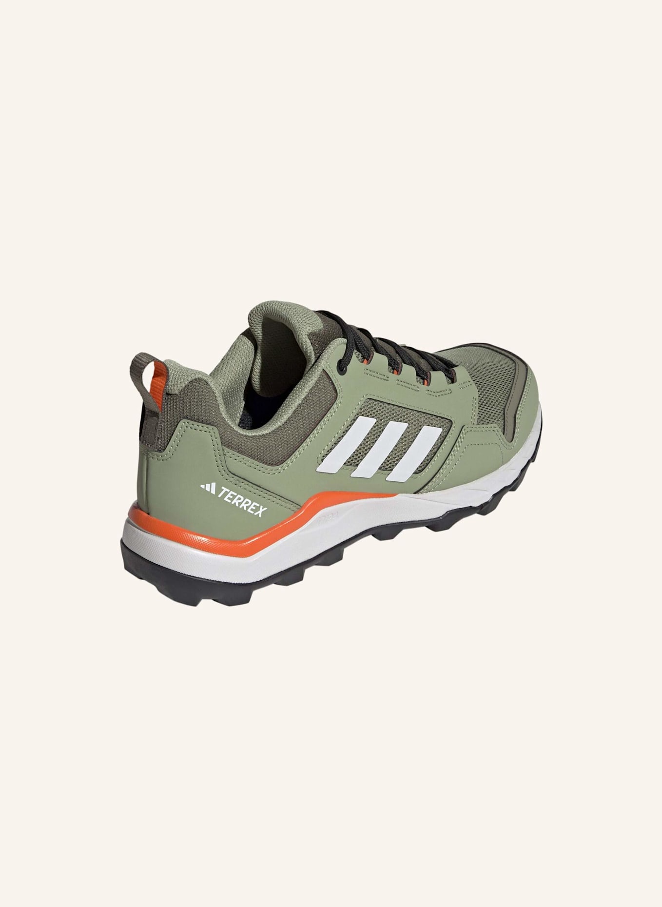adidas TERREX TRACEROCKER 2.0 TRAILRUNNING-SCHUH: GRÜN/ GRAU/ ORANGE