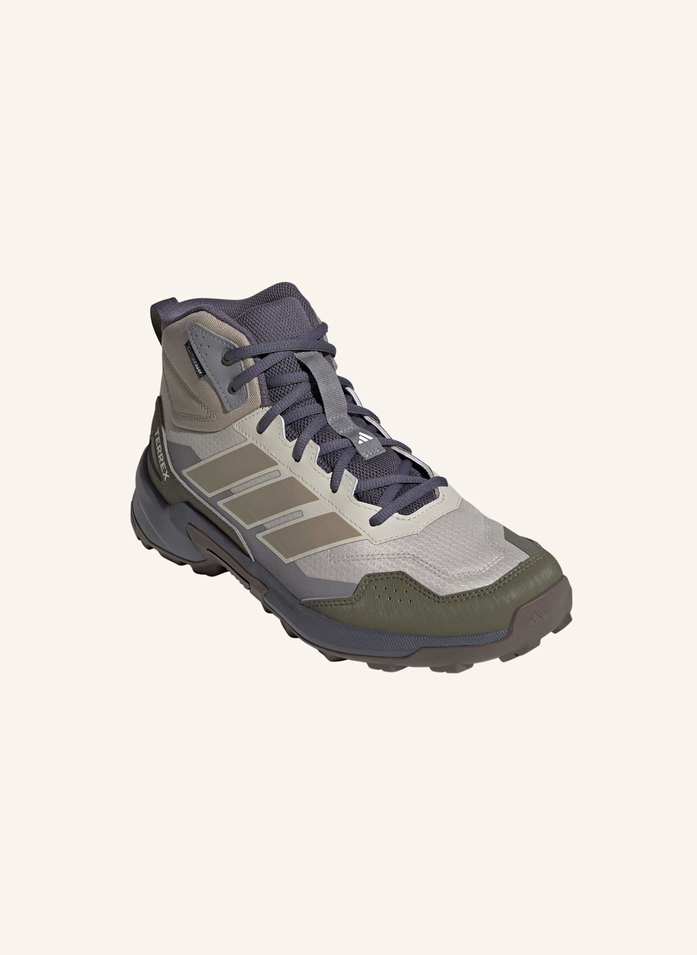 adidas TERREX TERREX EASTRAIL 3 MID CLIMAPROOF WANDERSCHUH: BEIGE/ GRÜN