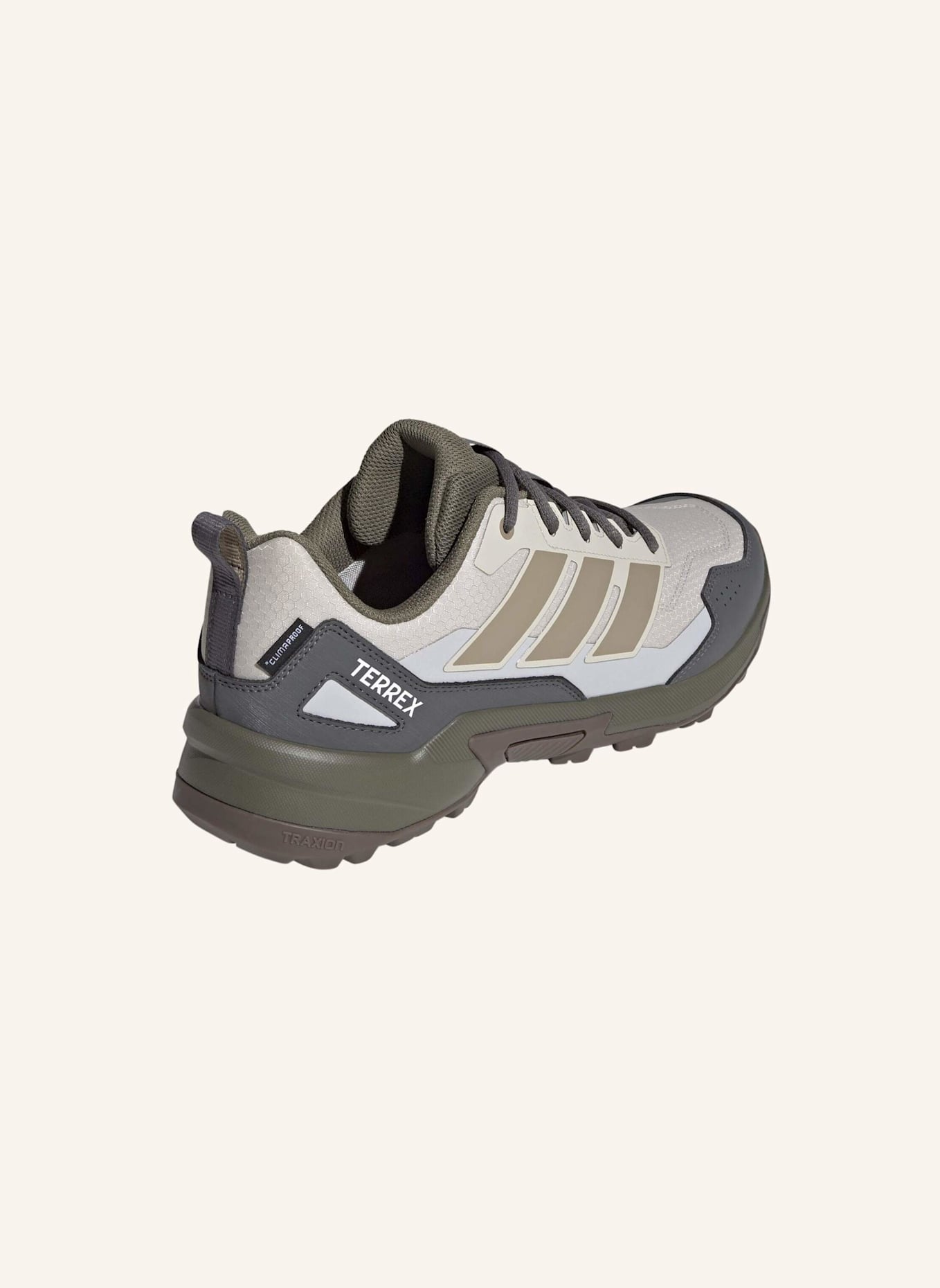 adidas TERREX TERREX EASTRAIL 3 CLIMAPROOF WANDERSCHUH: BEIGE/ GRÜN