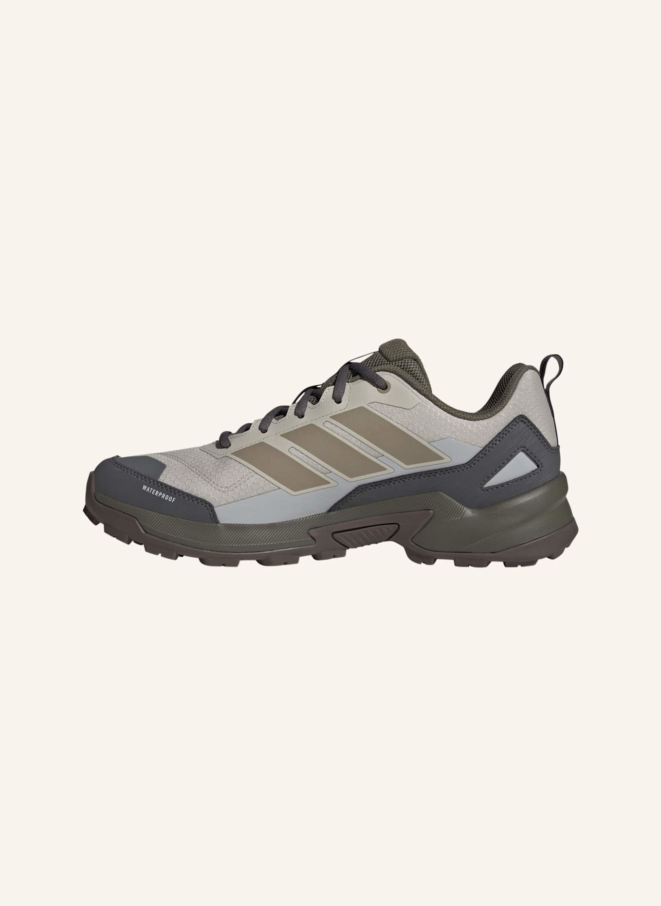 adidas TERREX TERREX EASTRAIL 3 CLIMAPROOF WANDERSCHUH: BEIGE/ GRÜN