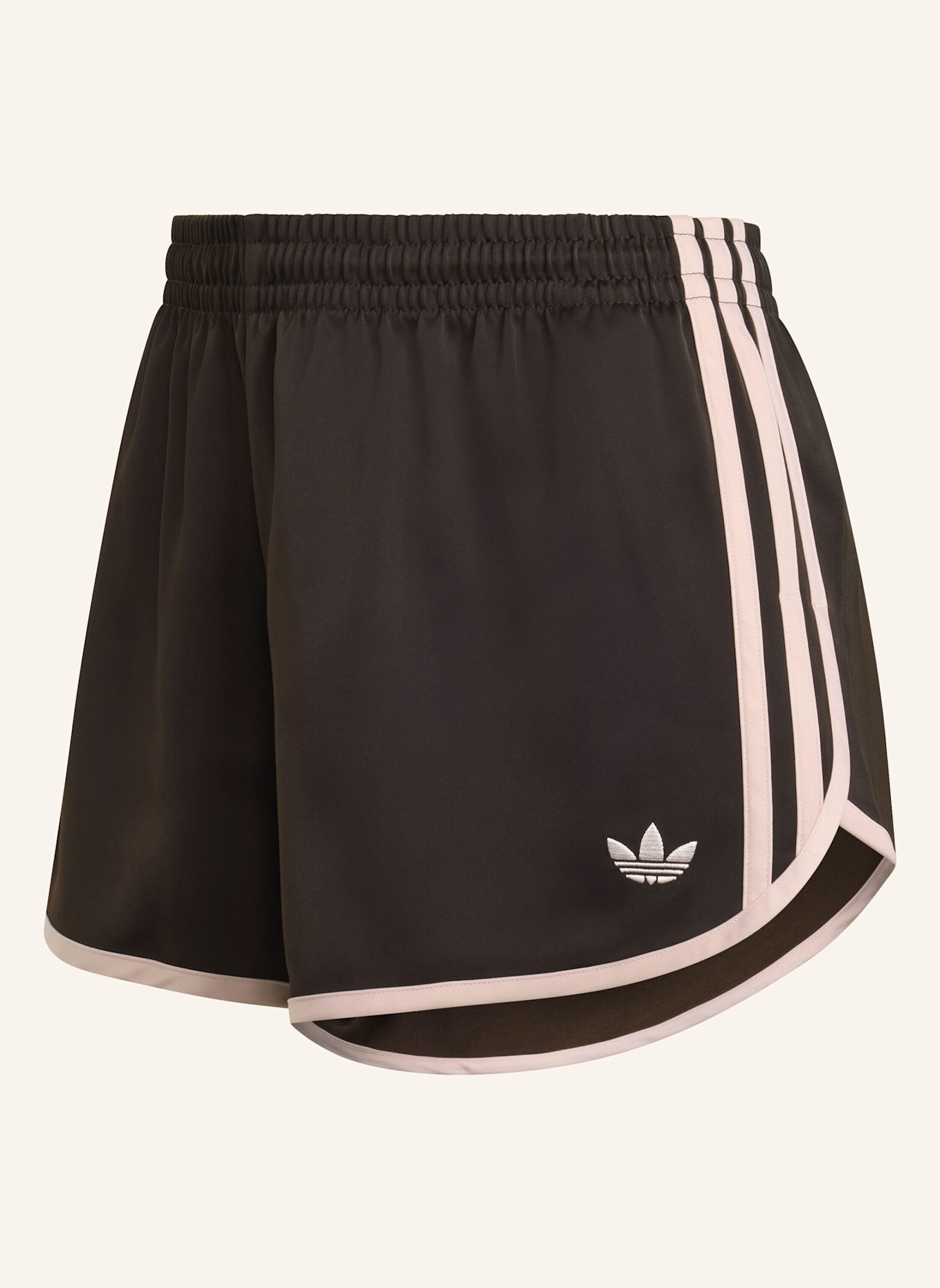 adidas Originals Satinshorts 3 STRIPES SPRINTER: BRAUN/ ROSA