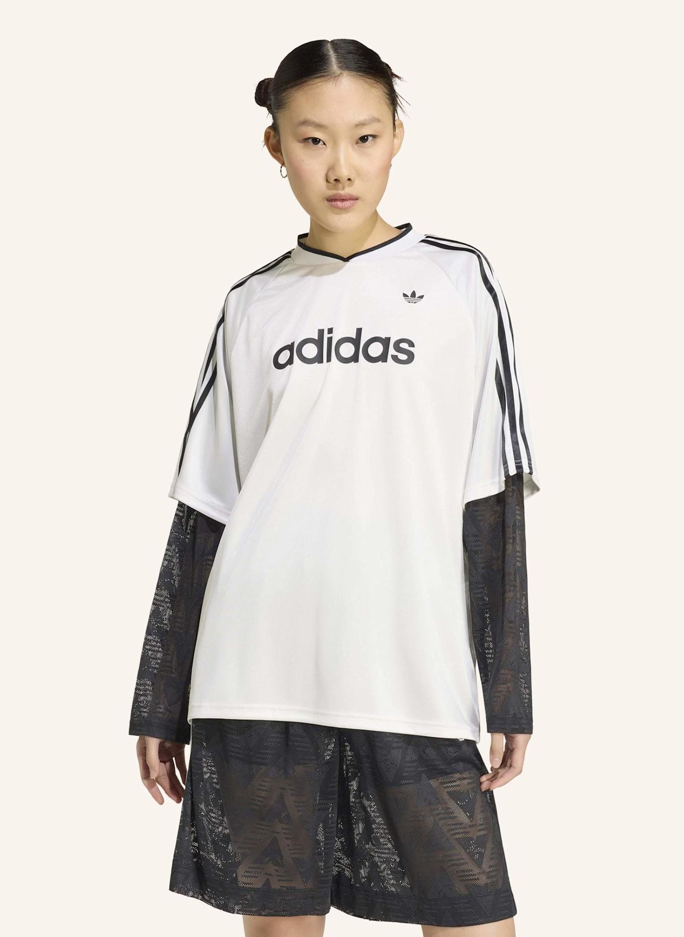 adidas Originals LANGARMTRIKOT MIT SPITZE: WEISS