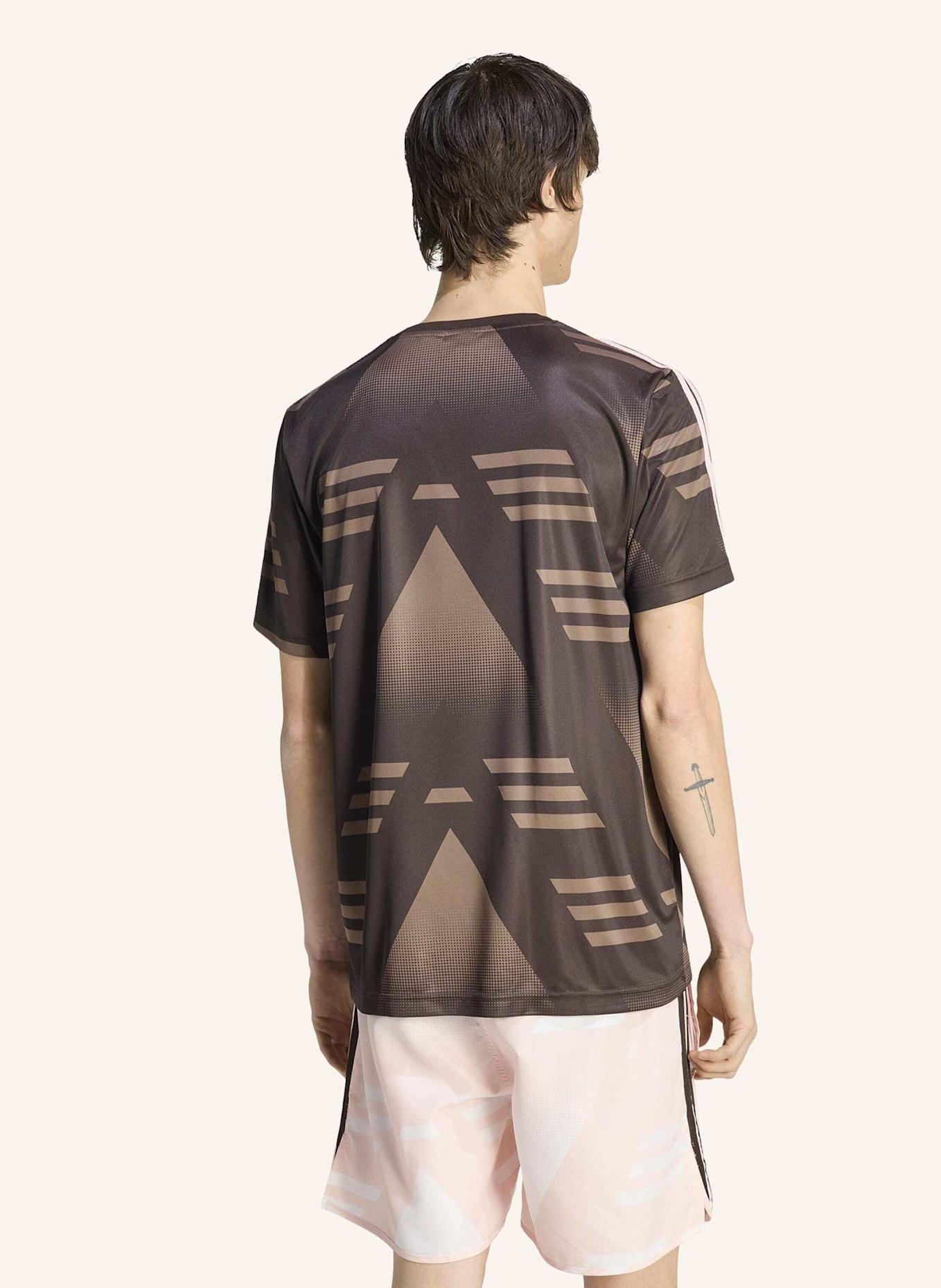 adidas Originals LOOSE SPONSORED TRIKOT: BRAUN