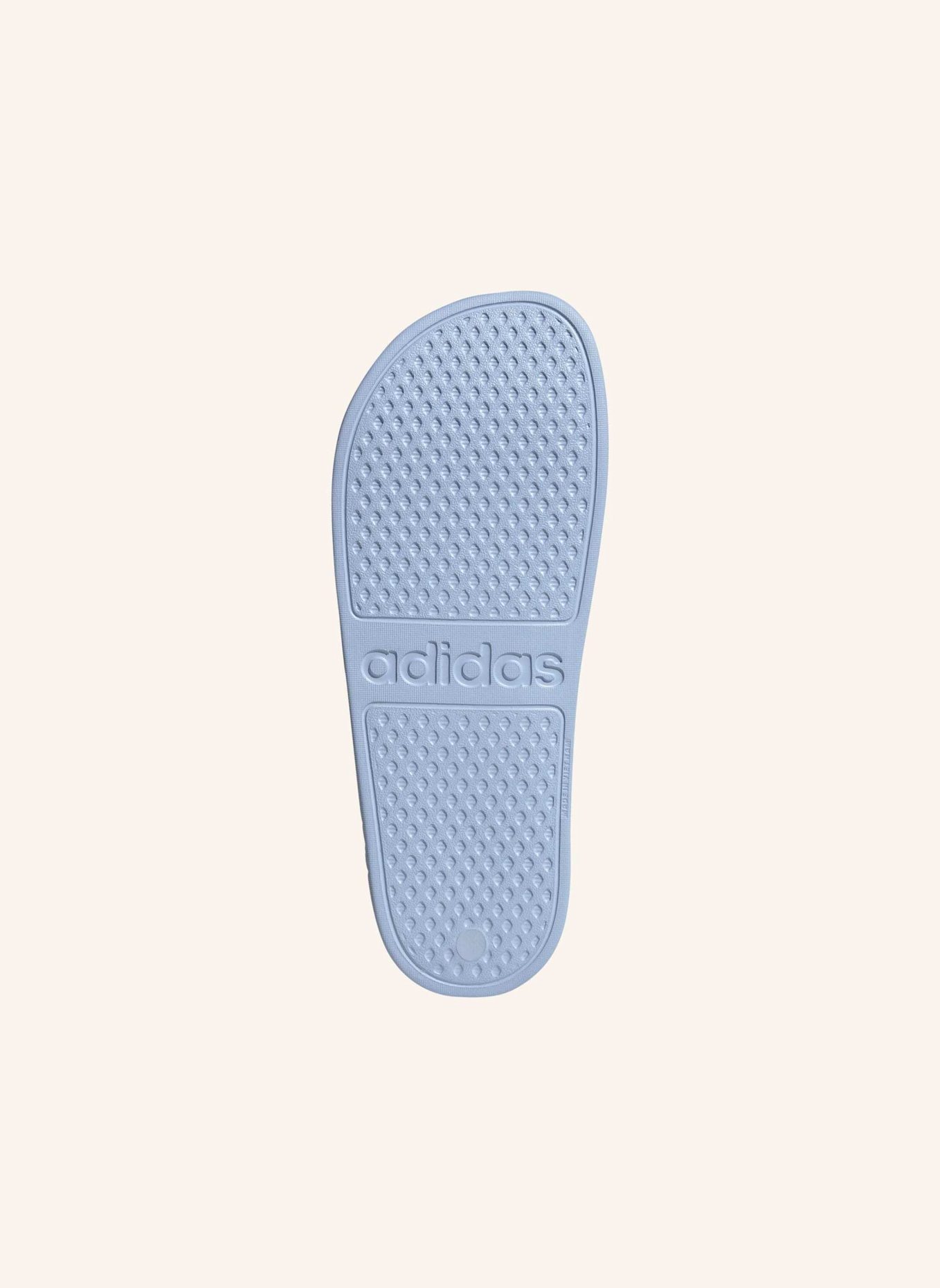 adidas Pantoletten ADILETTE AQUA: BLAU/ WEISS