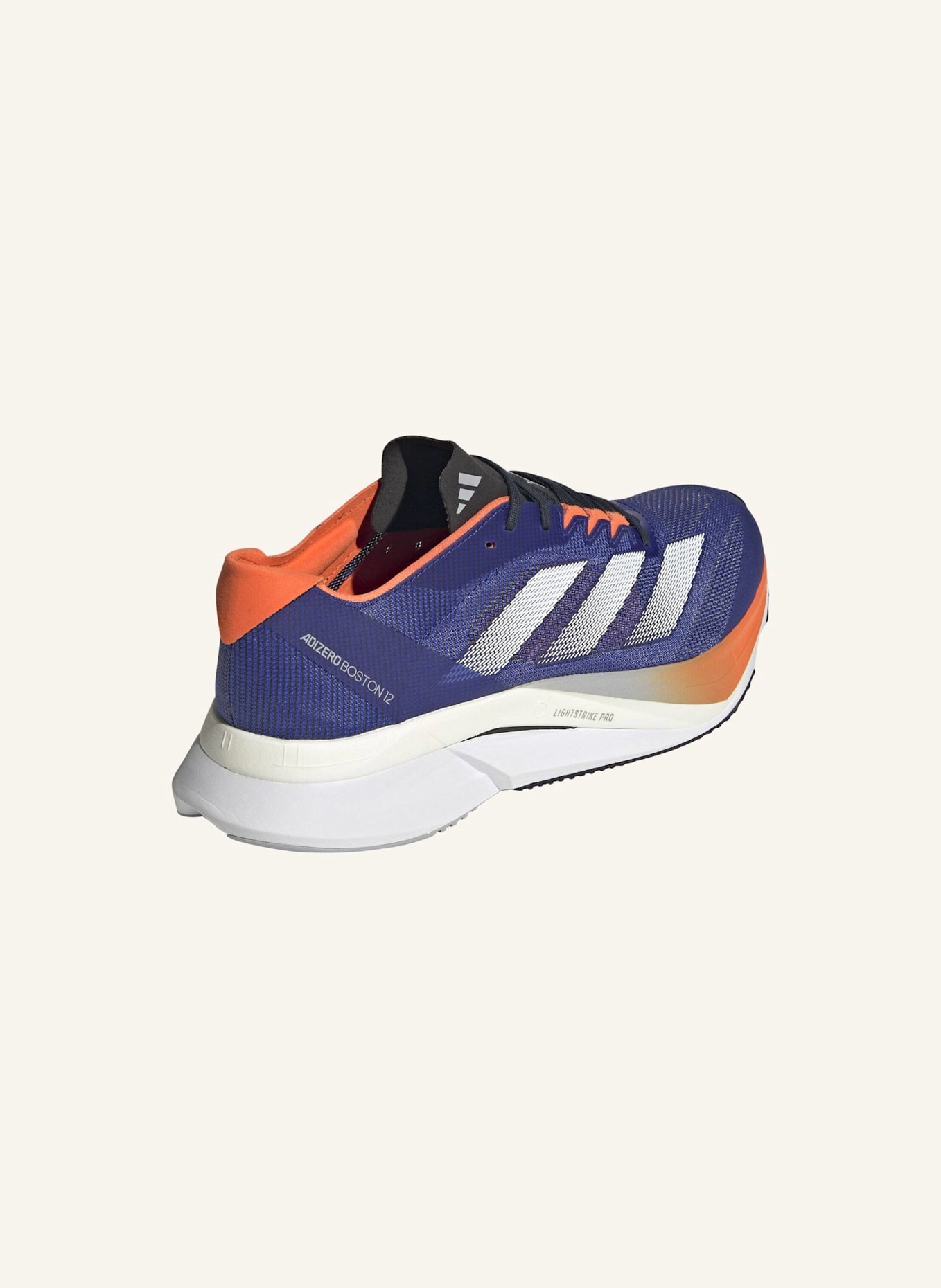 adidas Laufschuhe ADIZERO BOSTON 12: WEISS/ ORANGE