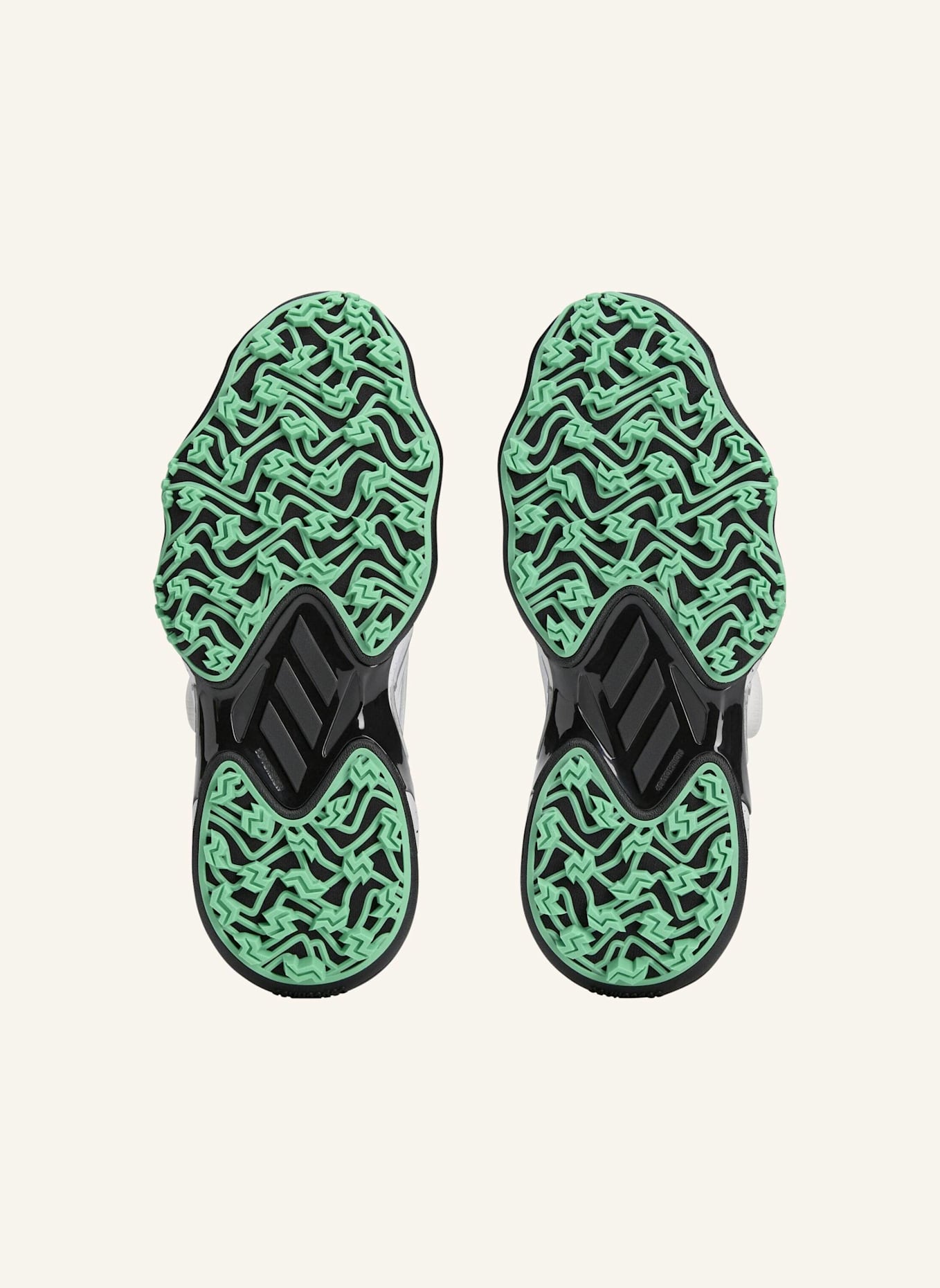 adidas by Stella McCartney ADIDAS BY STELLA MCCARTNEY CODECHAOS BOA SCHUH: WEISS/ GRÜN/ SILBER