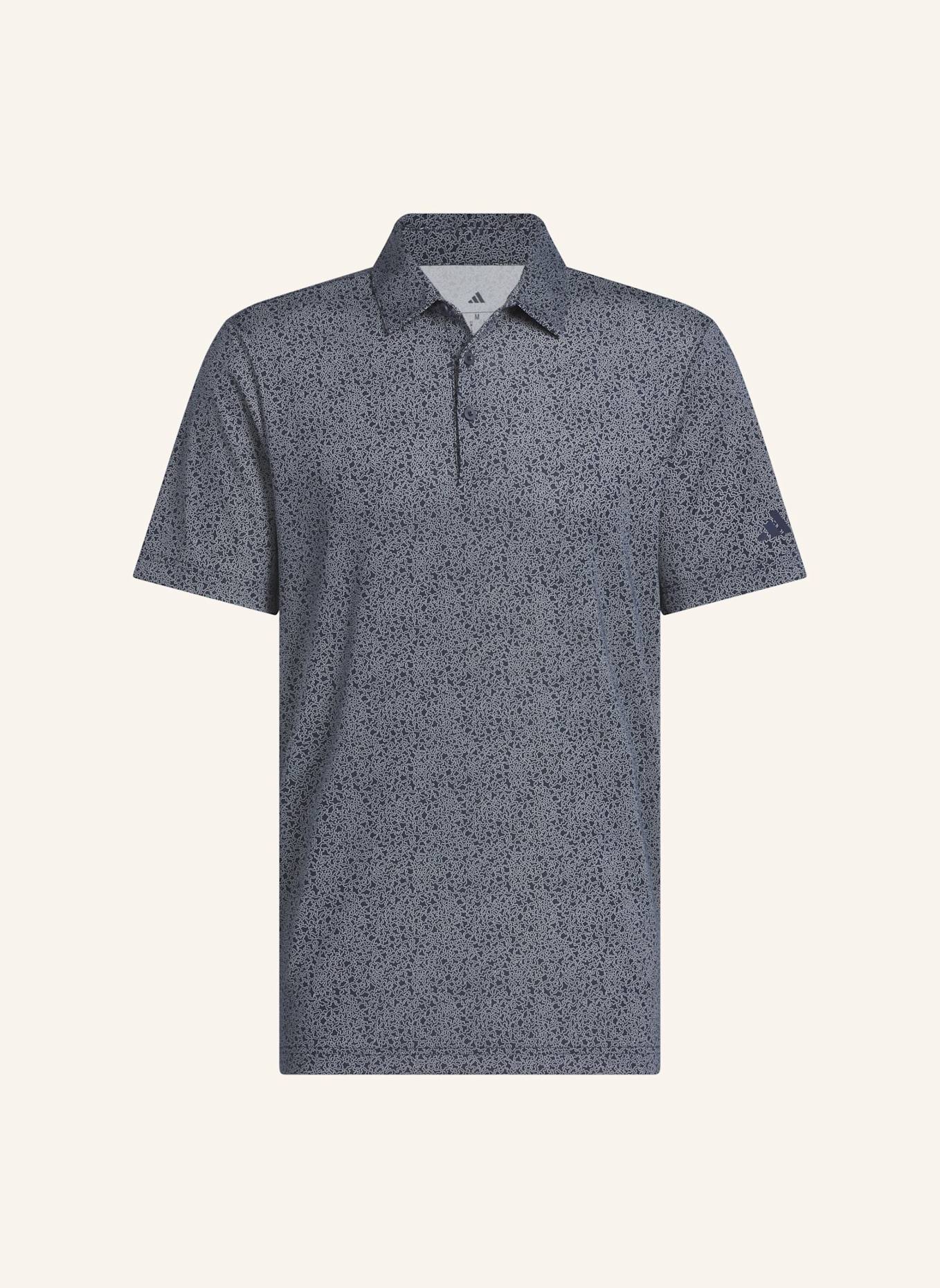 adidas ULTIMATE365 MINI BUNKER POLOSHIRT: BLAU