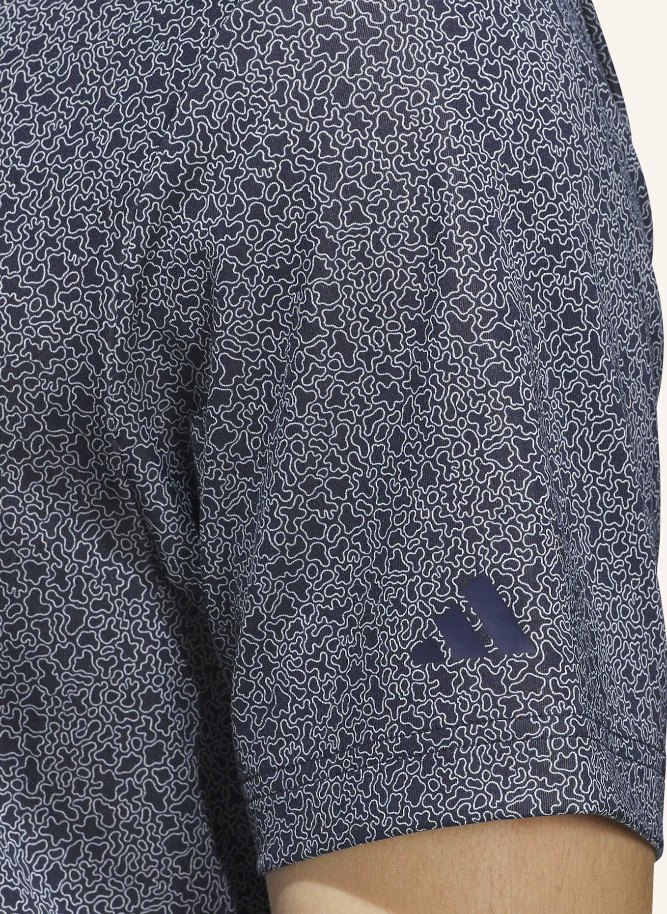 adidas ULTIMATE365 MINI BUNKER POLOSHIRT: BLAU